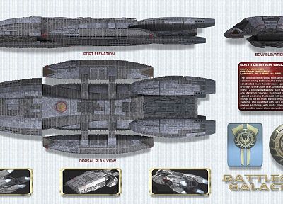 Звездный крейсер Галактика - оригинальные обои рабочего стола