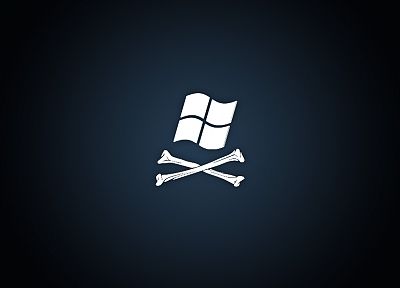 пираты, Microsoft Windows, логотипы - обои на рабочий стол