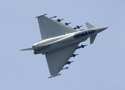 самолет, военный, Eurofighter Typhoon, самолеты - случайные обои для рабочего стола