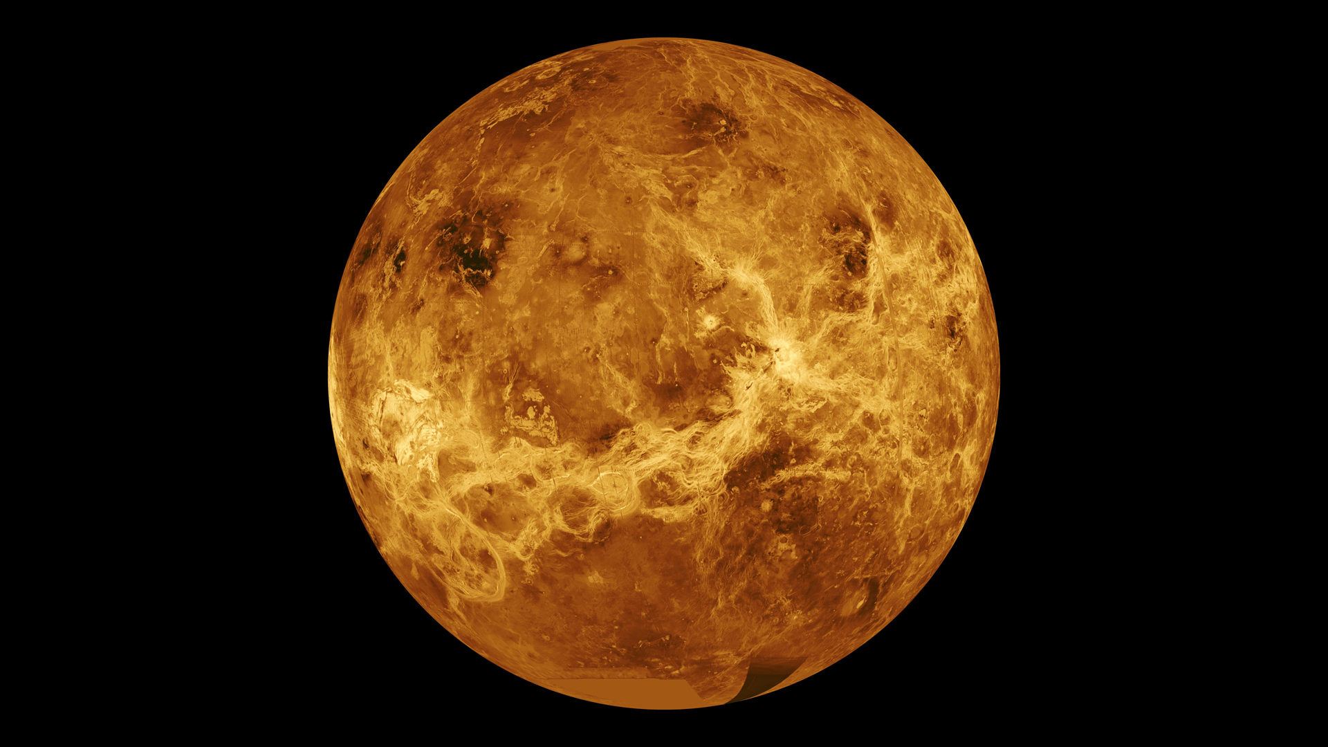 Венера, радар - обои на рабочий стол