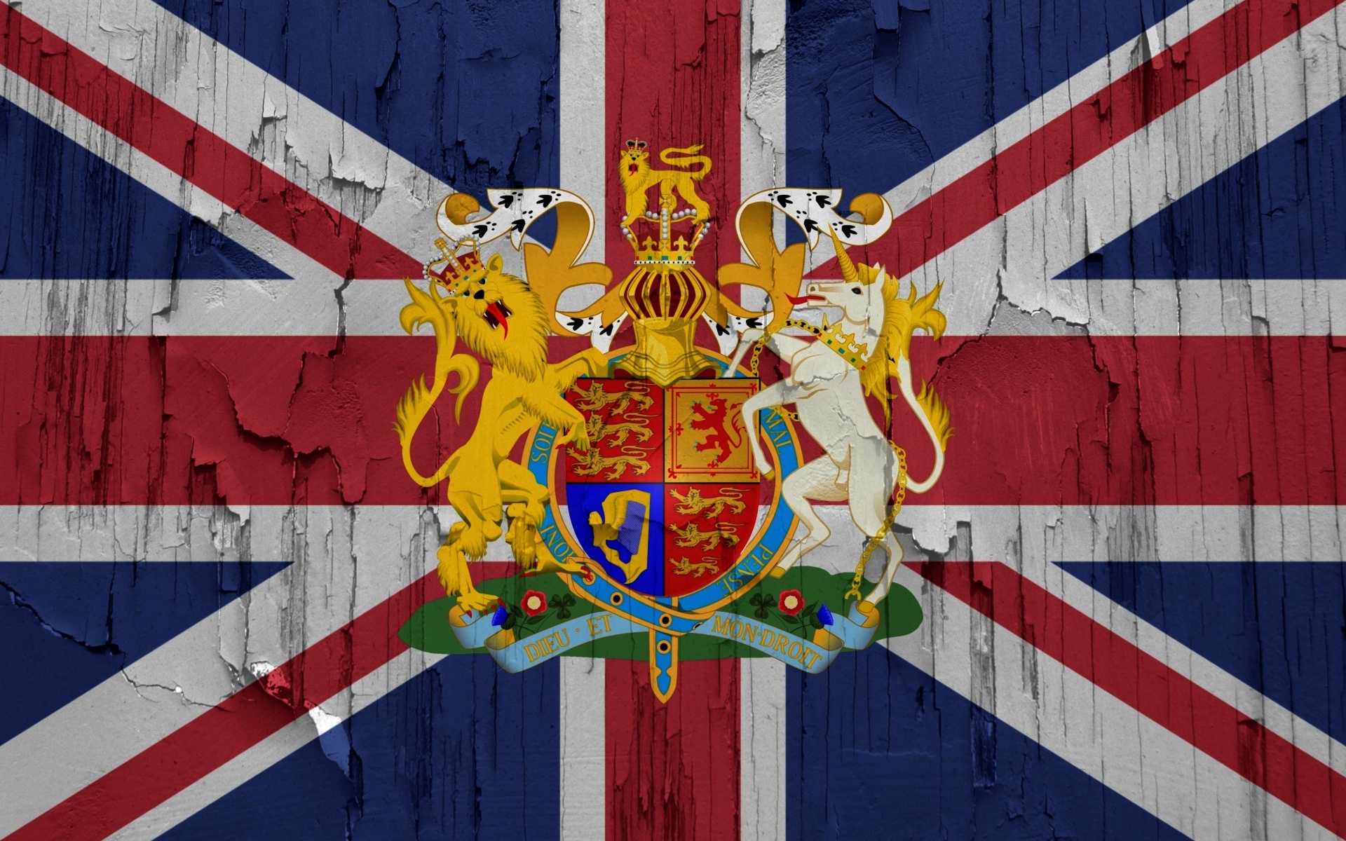 флаги, Великобритания - обои на рабочий стол