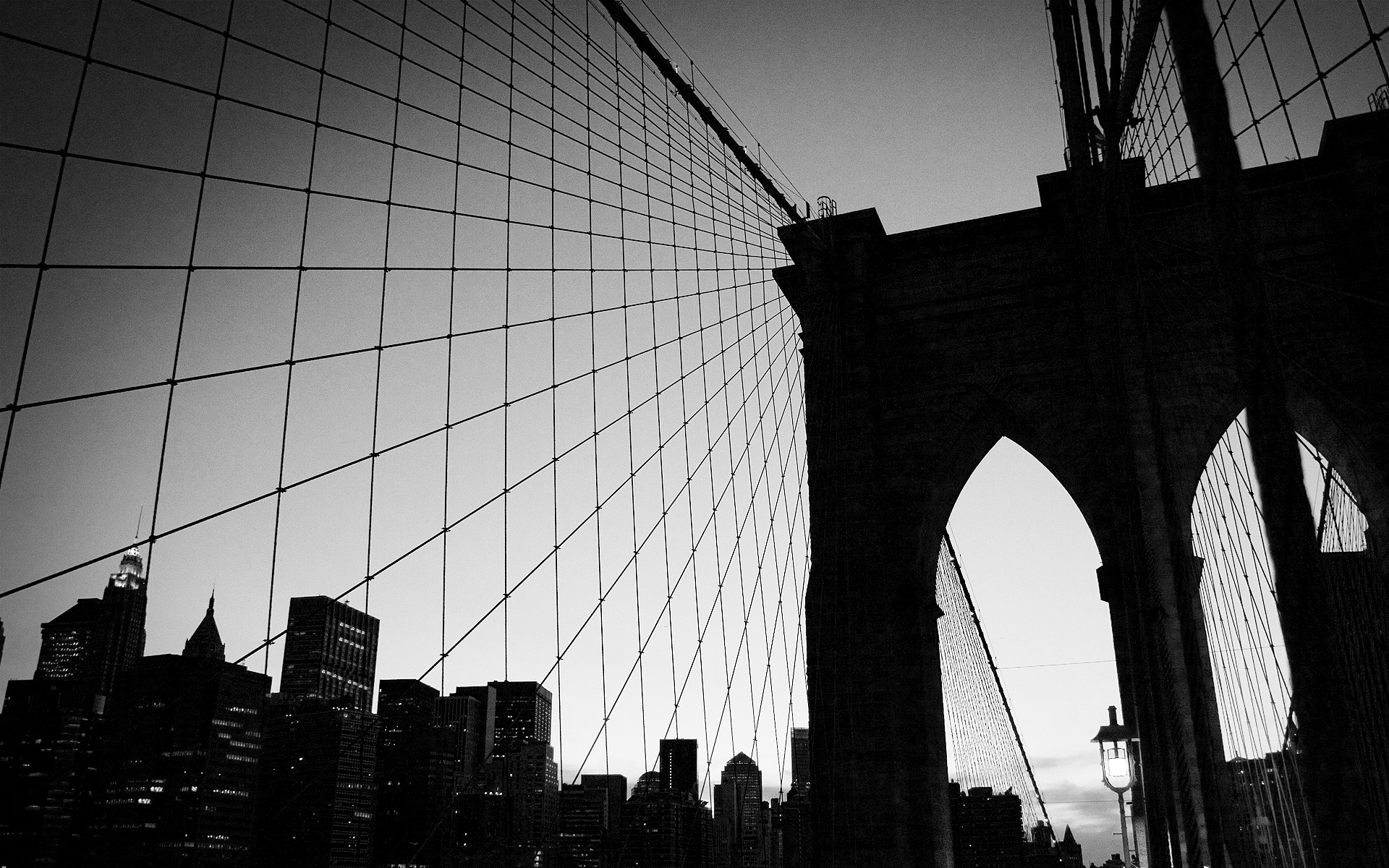 мосты, Нью-Йорк - обои на рабочий стол