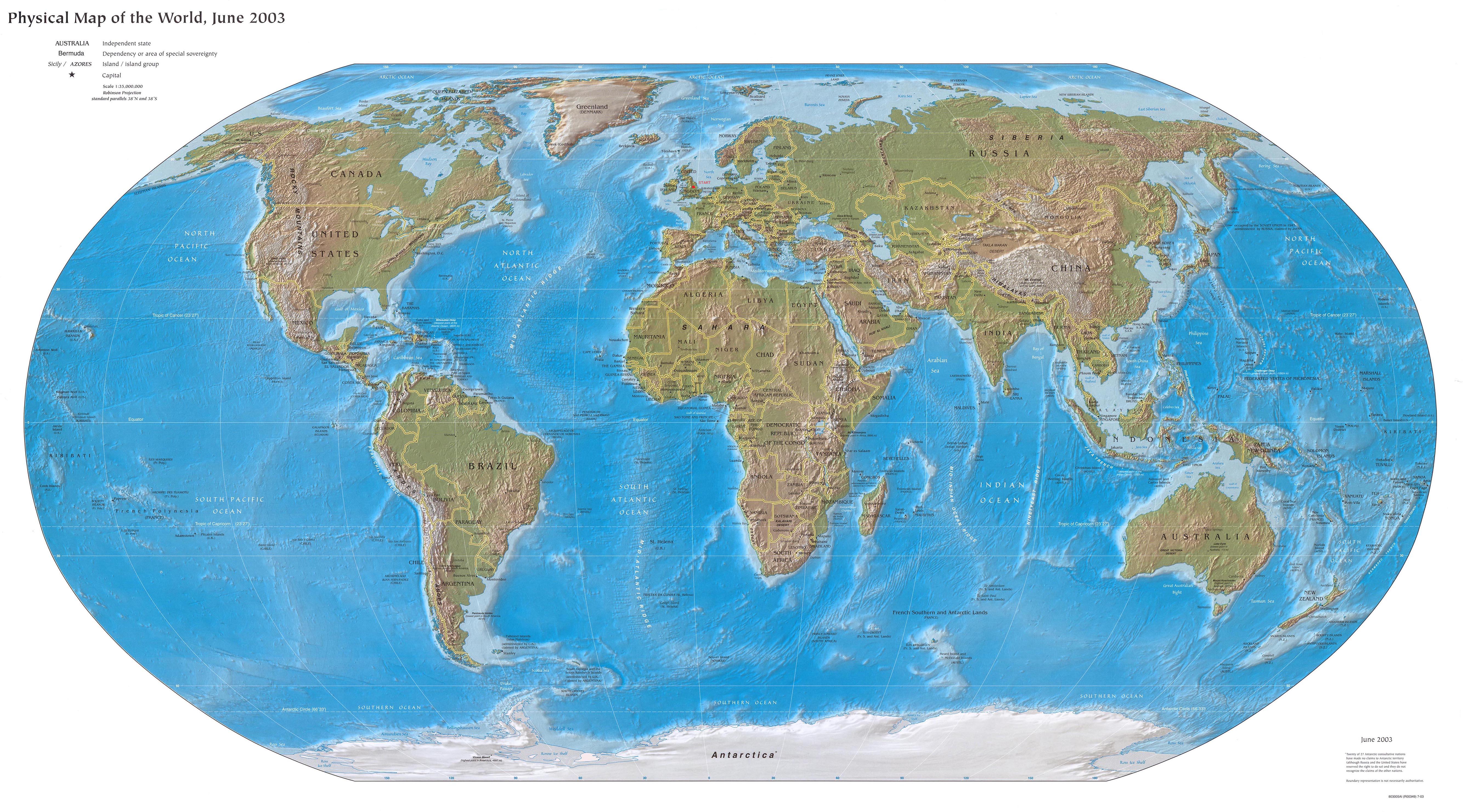 Земля, карты - обои на рабочий стол