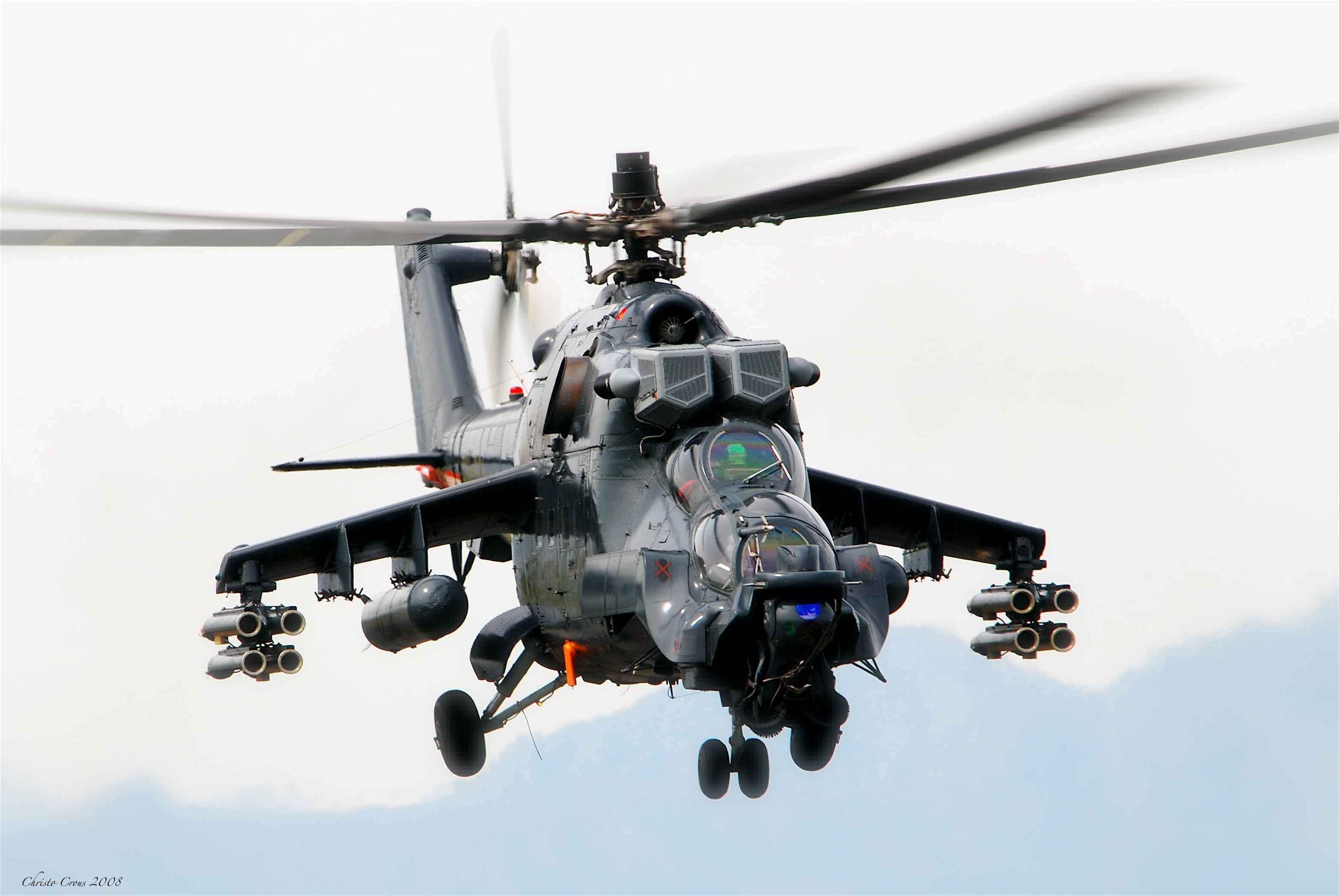 вертолеты, задние, транспортные средства, Миль Ми - 24 - обои на рабочий стол