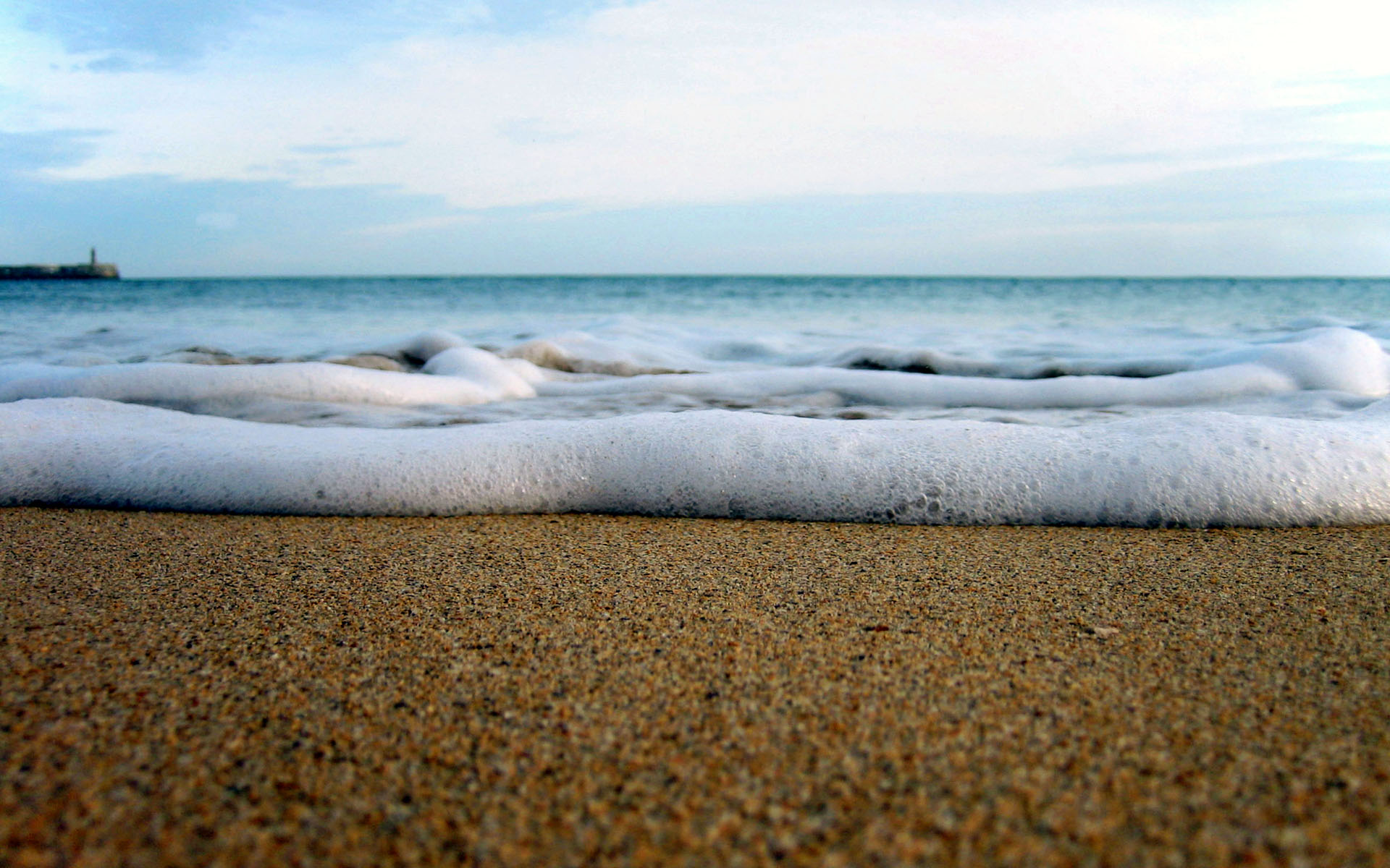 вода, песок, вид червей глаз, пляжи - обои на рабочий стол