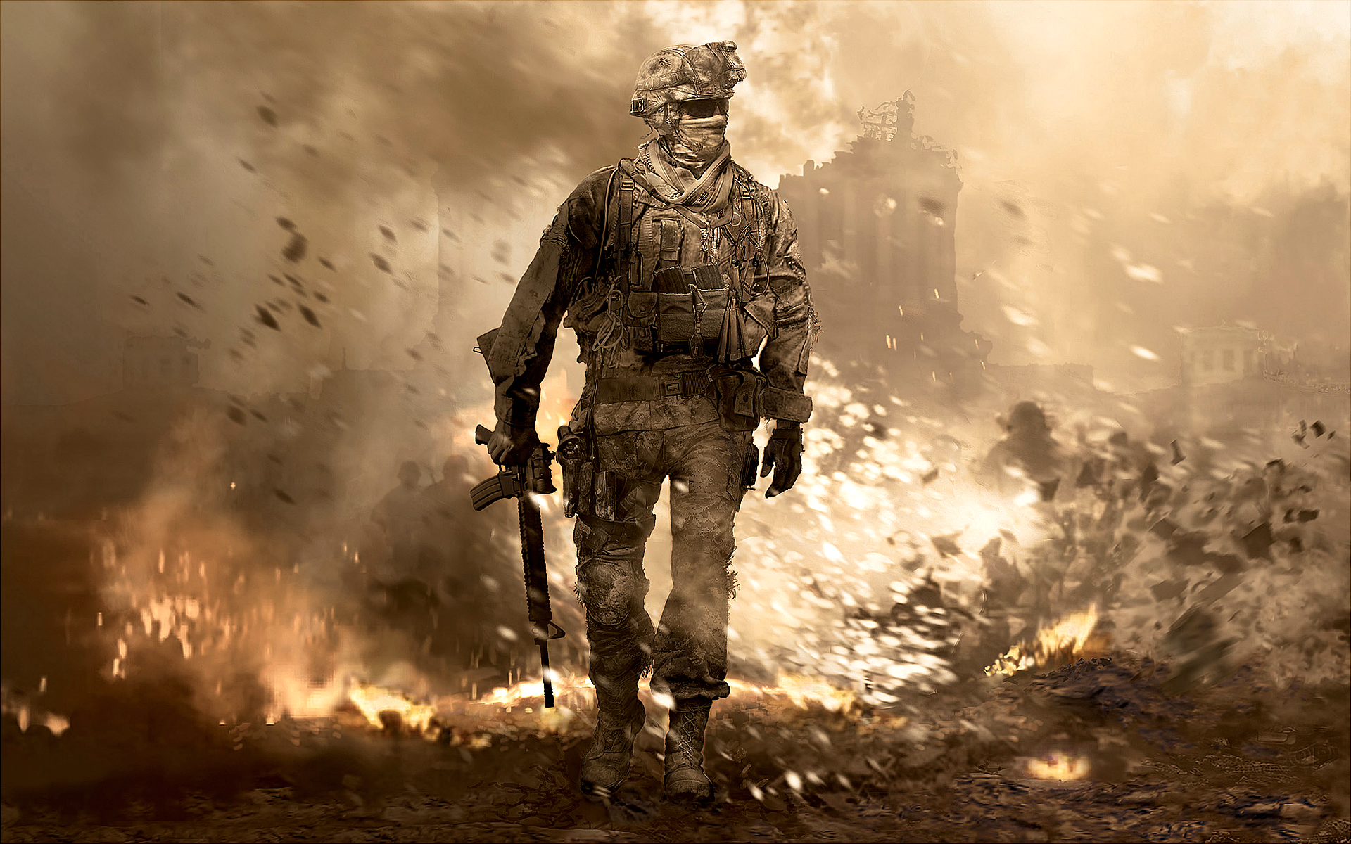 Чувство долга, Зов Duty: Modern Warfare 2 - обои на рабочий стол