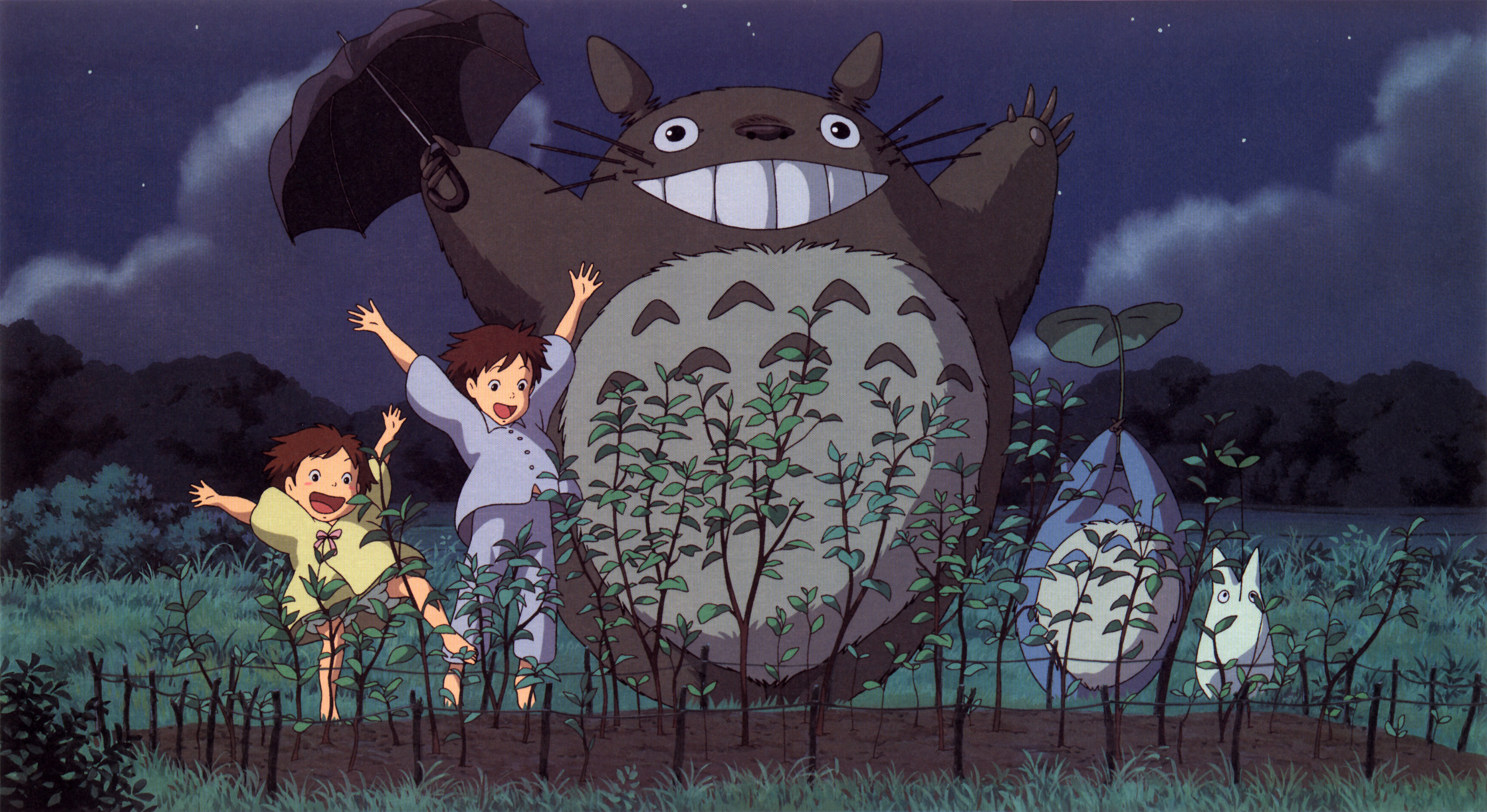 Гибли семьями. Мой сосед Тоторо / Tonari no Totoro (1988).