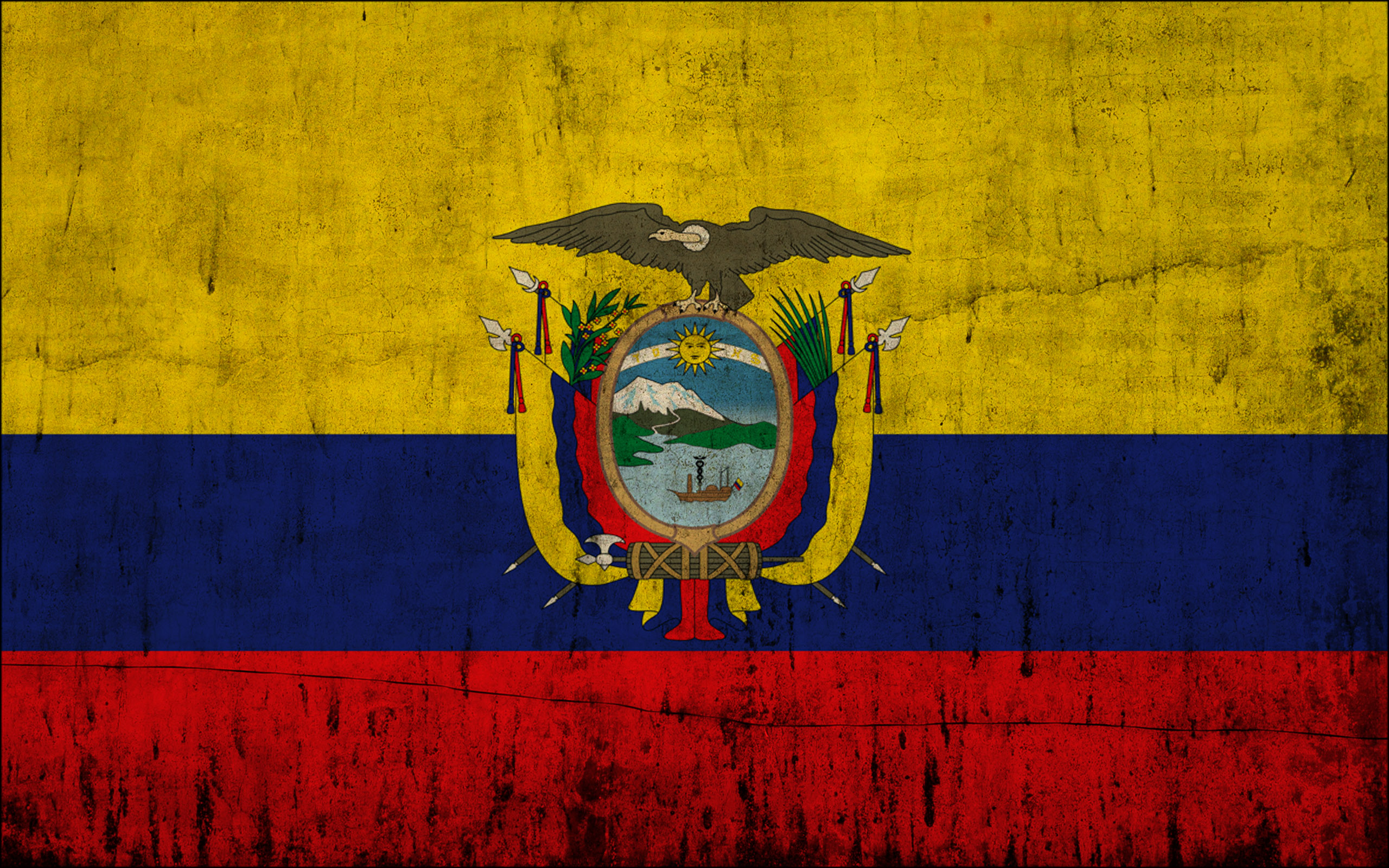 флаги, Эквадор - обои на рабочий стол