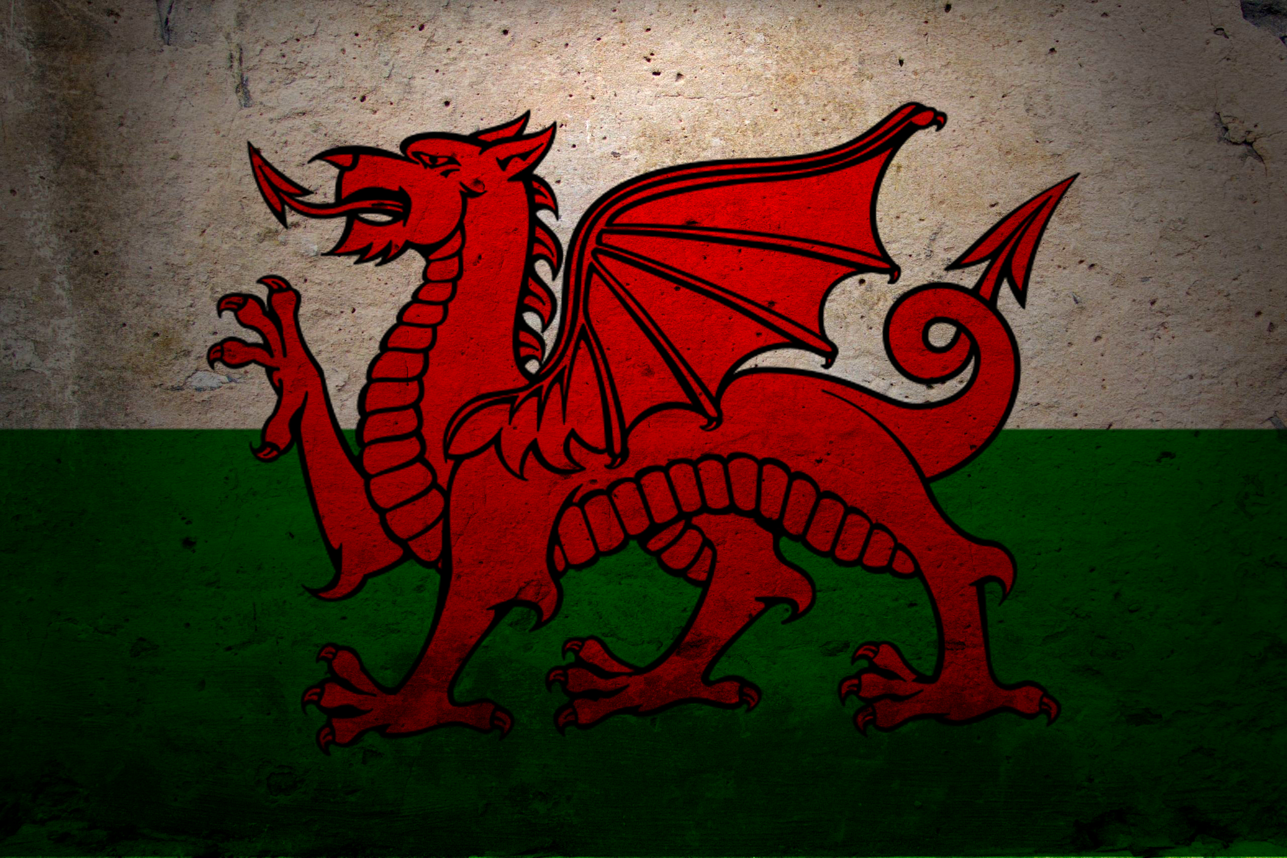 флаги, Уэльс - обои на рабочий стол