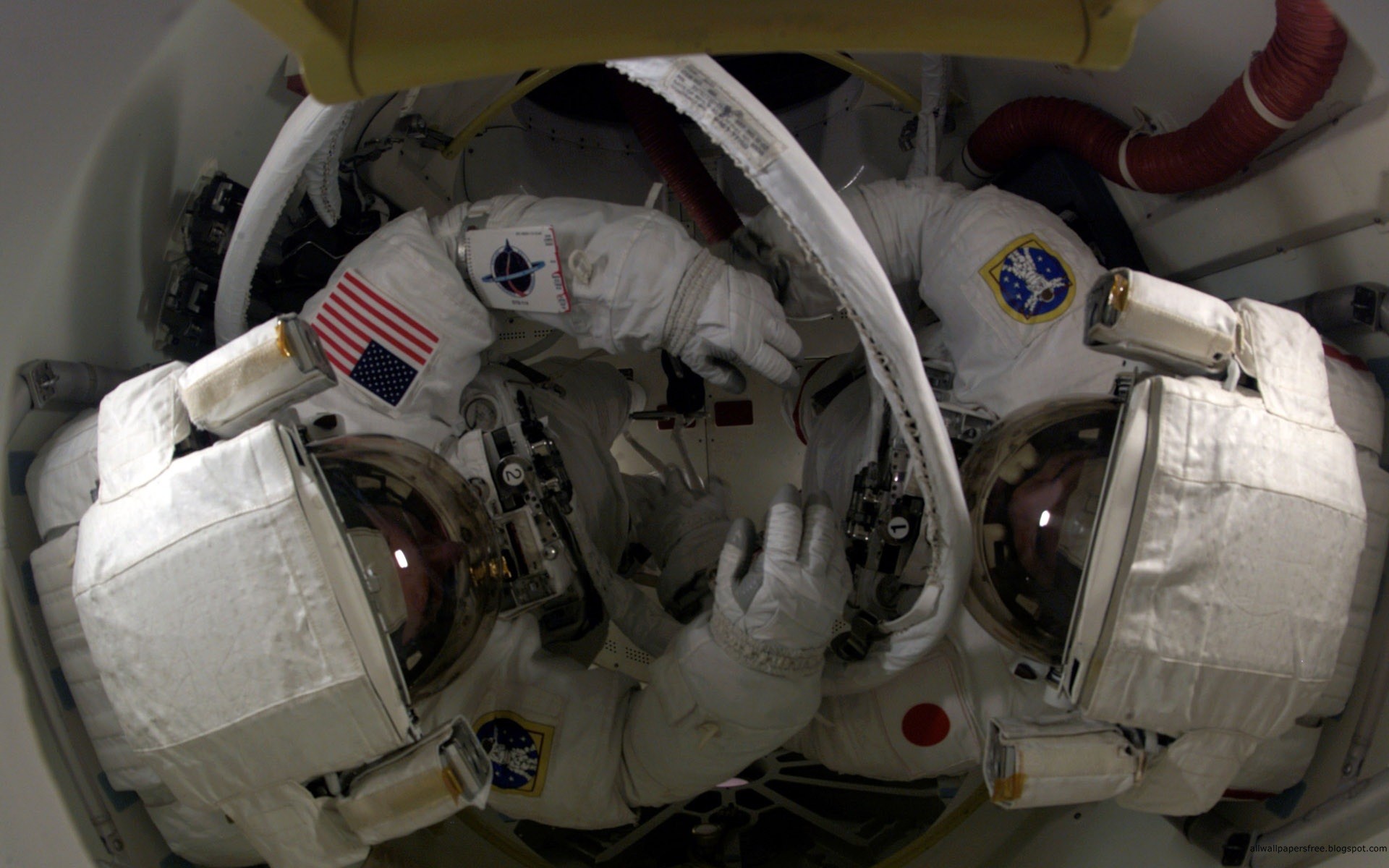 НАСА, астронавты - обои на рабочий стол