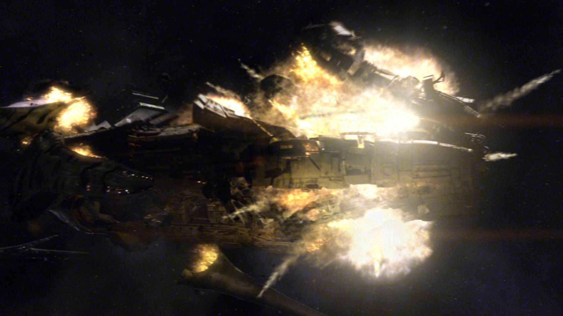 уничтожены, пегас, научная фантастика, Battlestar Pegasus - обои на рабочий стол
