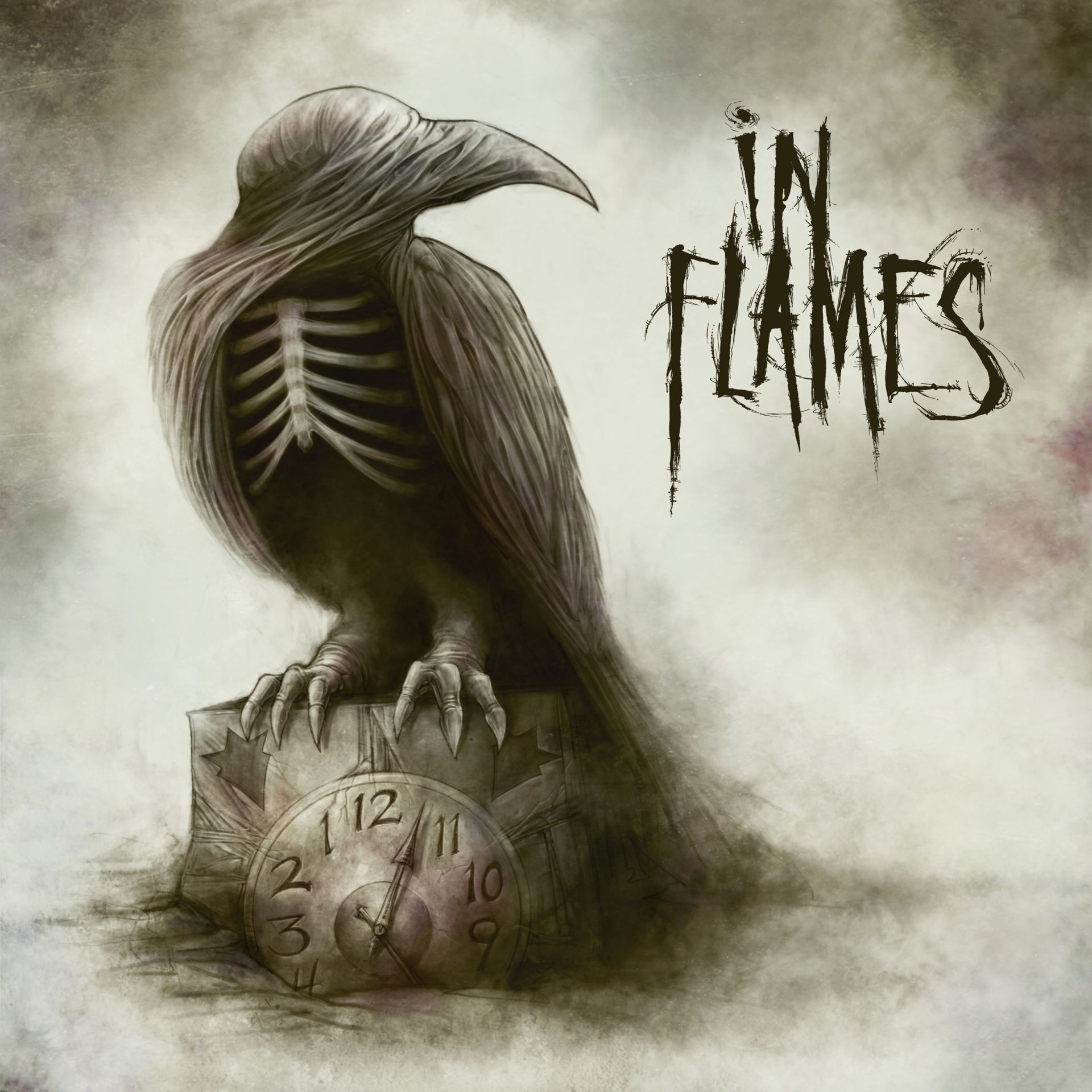 музыка, In Flames, обложки альбомов - обои на рабочий стол
