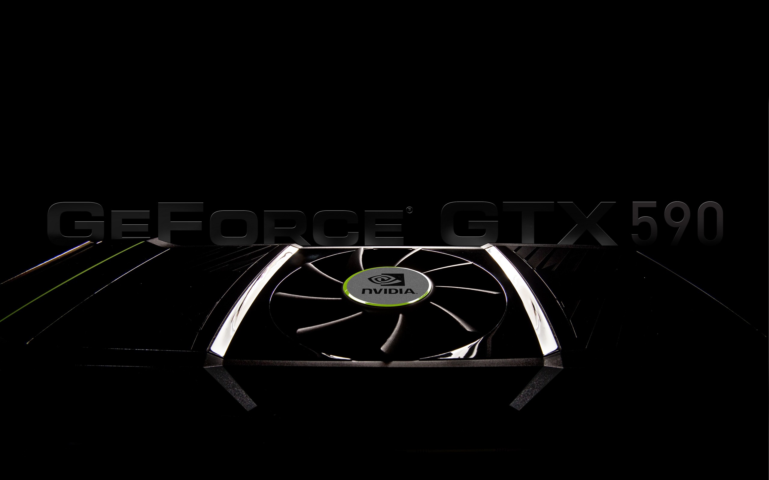 Nvidia, GTX 590 - обои на рабочий стол