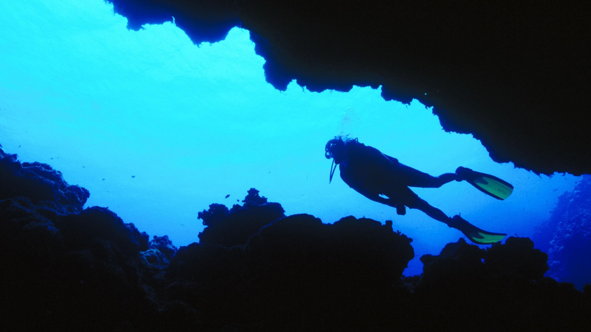 пещеры, Фиджи, море - обои на рабочий стол