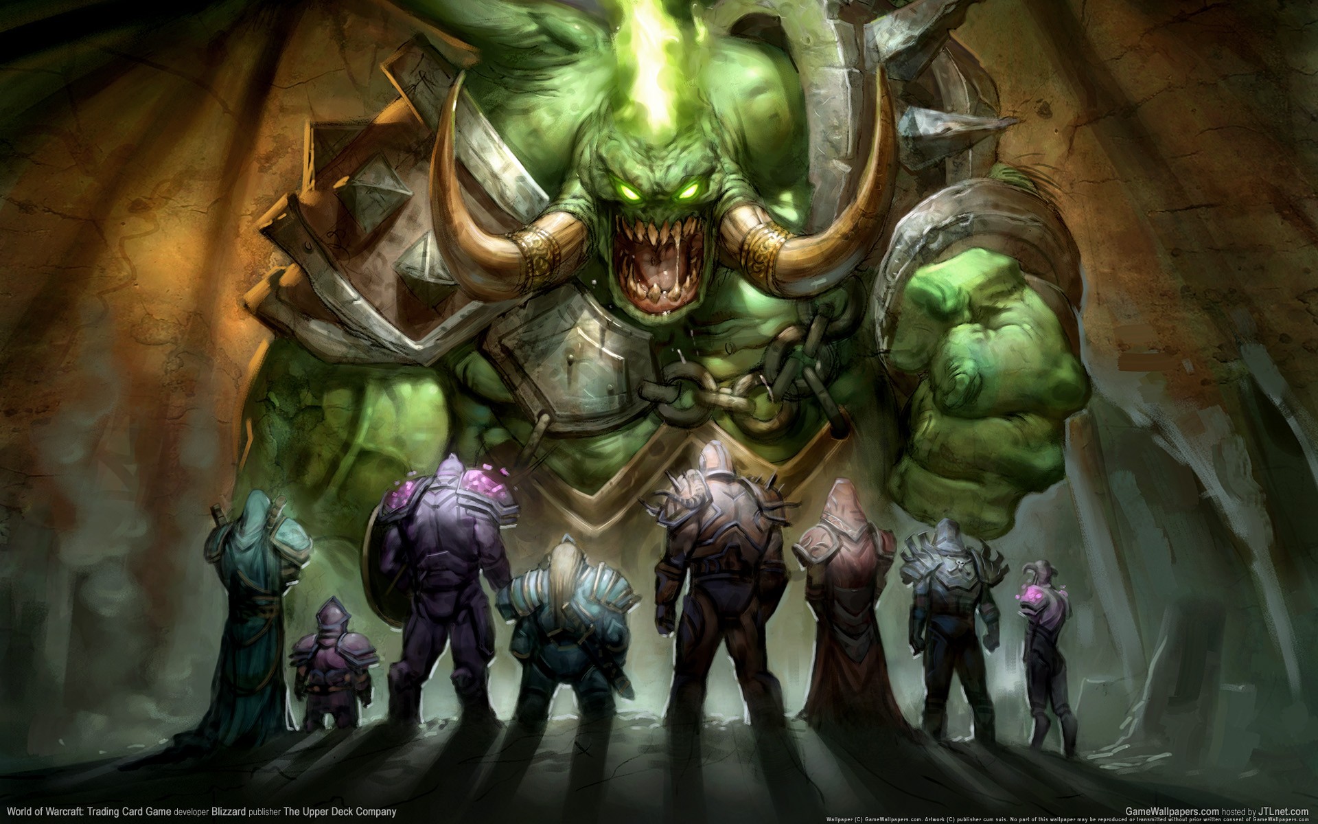 видеоигры, герои, доспехи, 3D (трехмерный), Pitlord, Мир Warcraft: Cataclysm - обои на рабочий стол