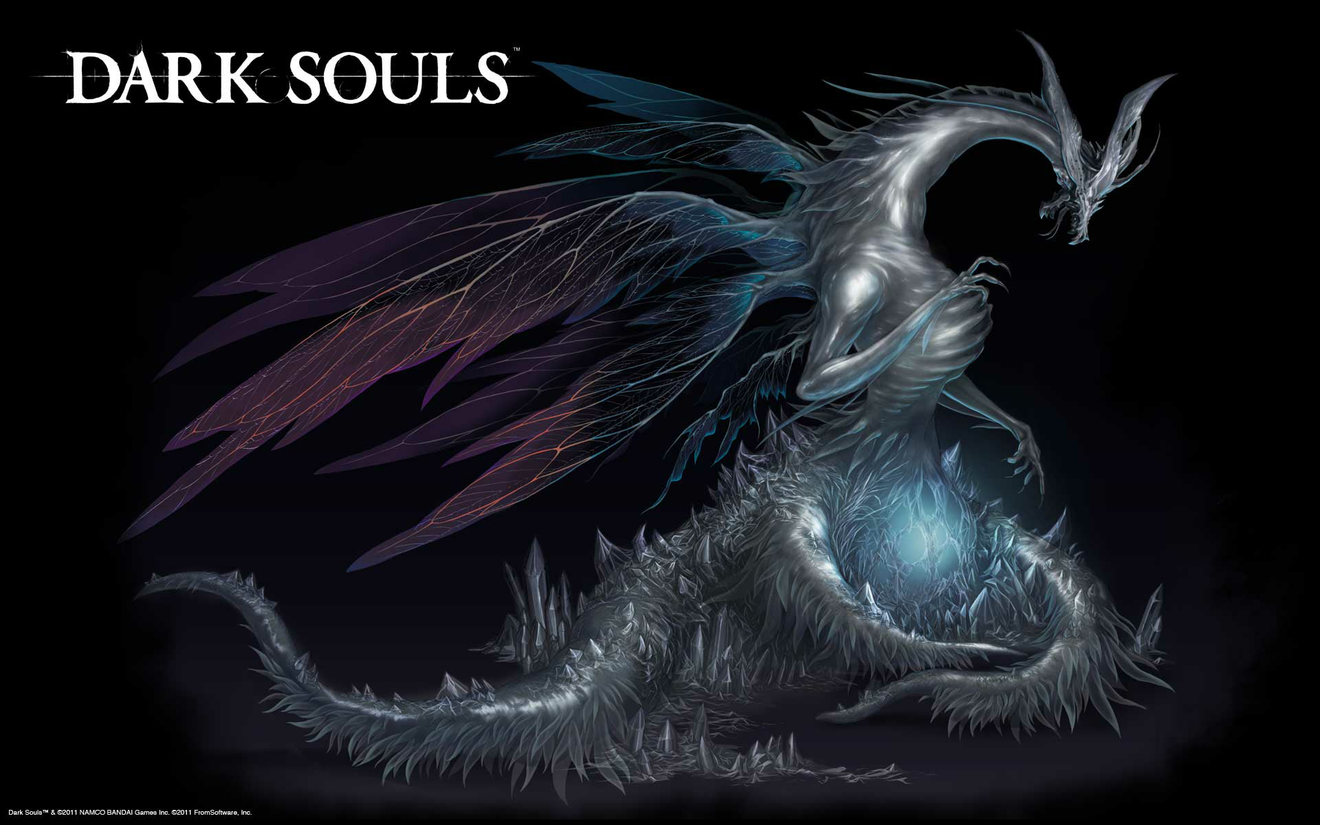 драконы, Dark Souls - обои на рабочий стол