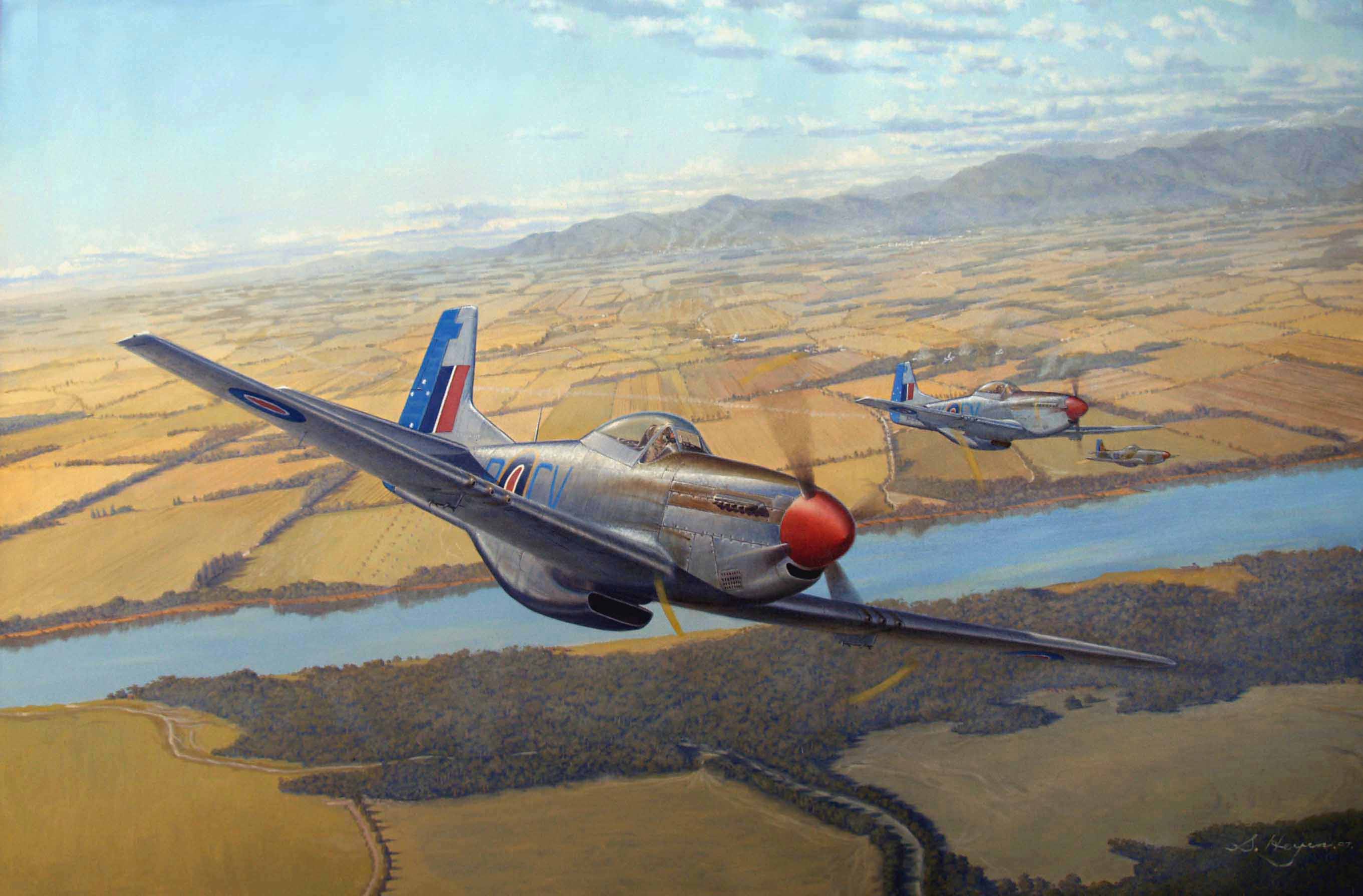 самолет, Вторая мировая война - обои на рабочий стол