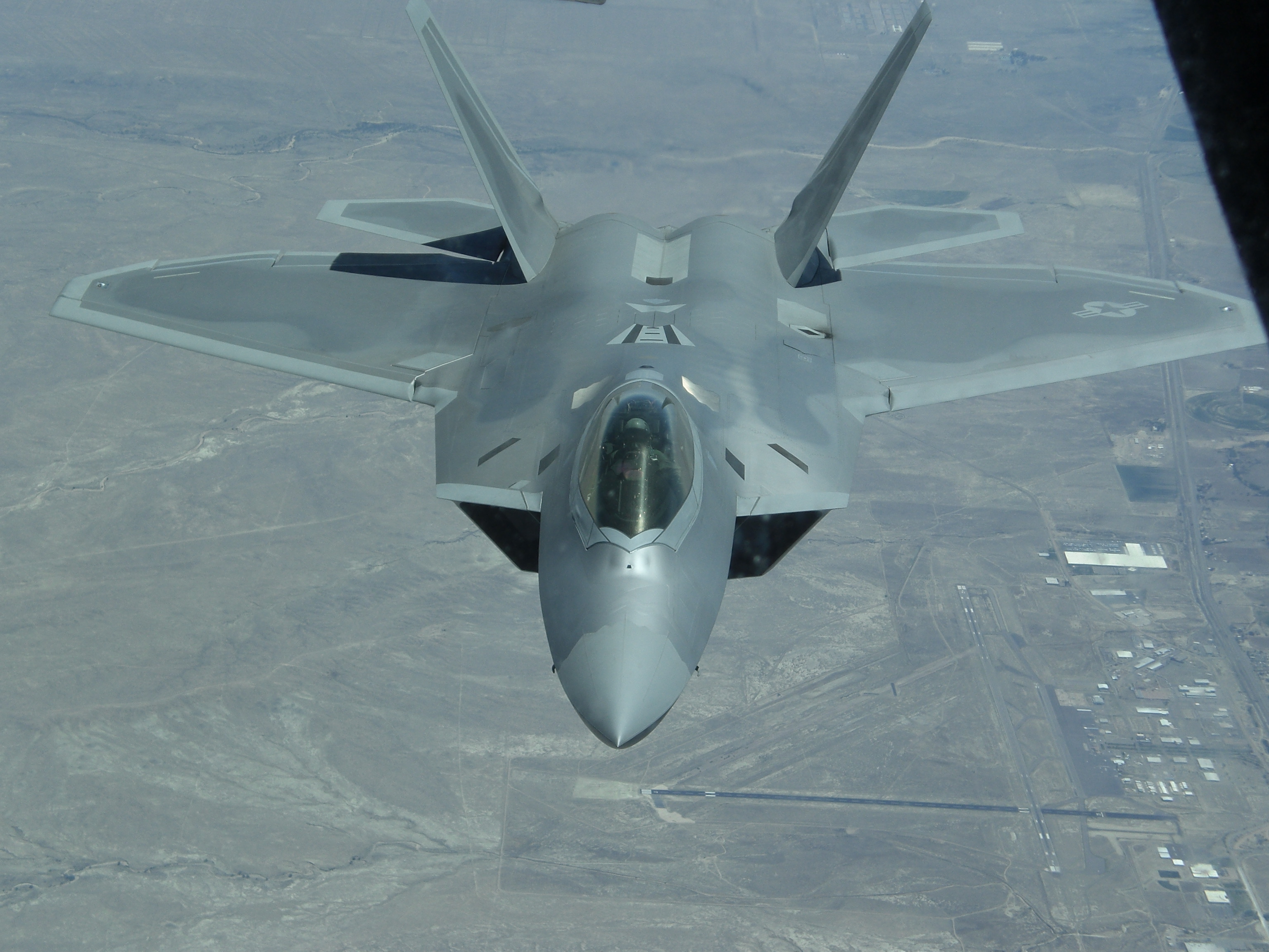 самолет, F-22 Raptor, транспортные средства, ВВС США - обои на рабочий стол