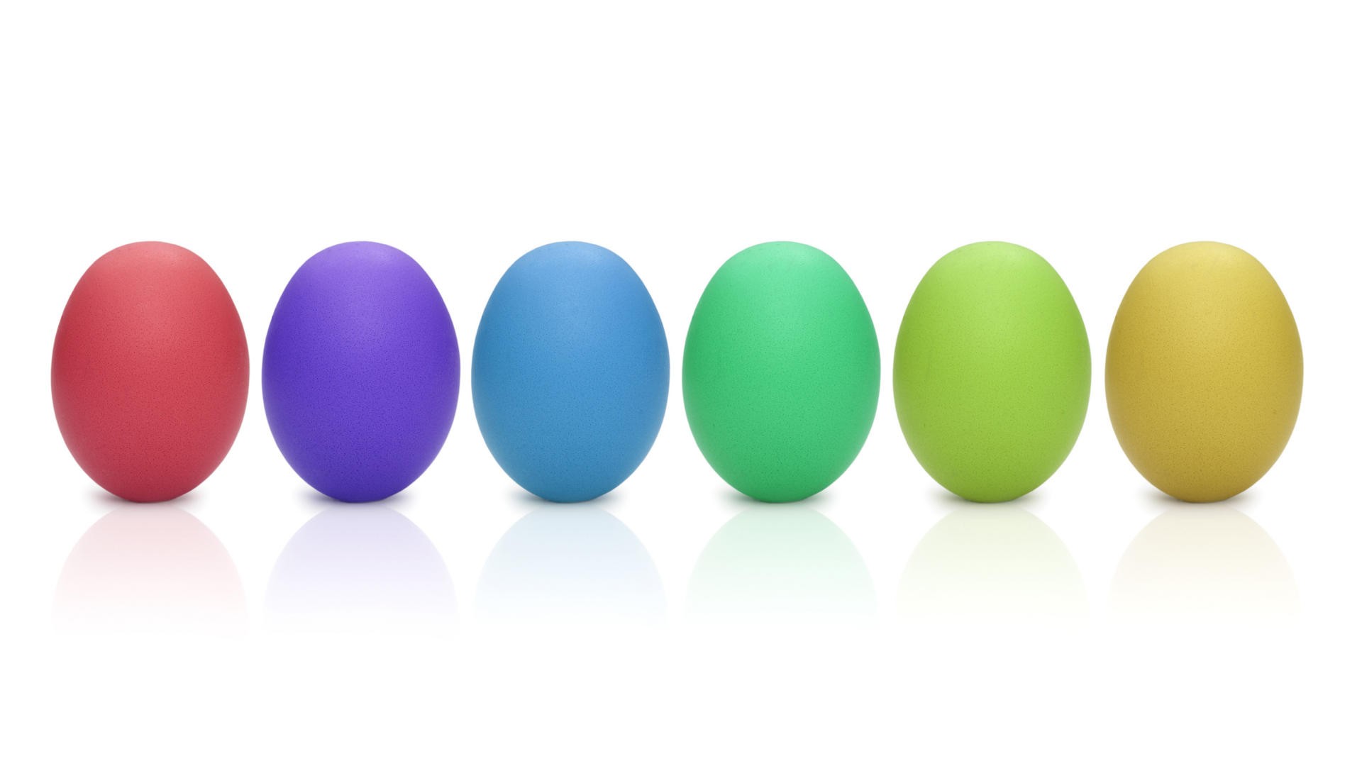 многоцветный, пасхальные яйца - обои на рабочий стол