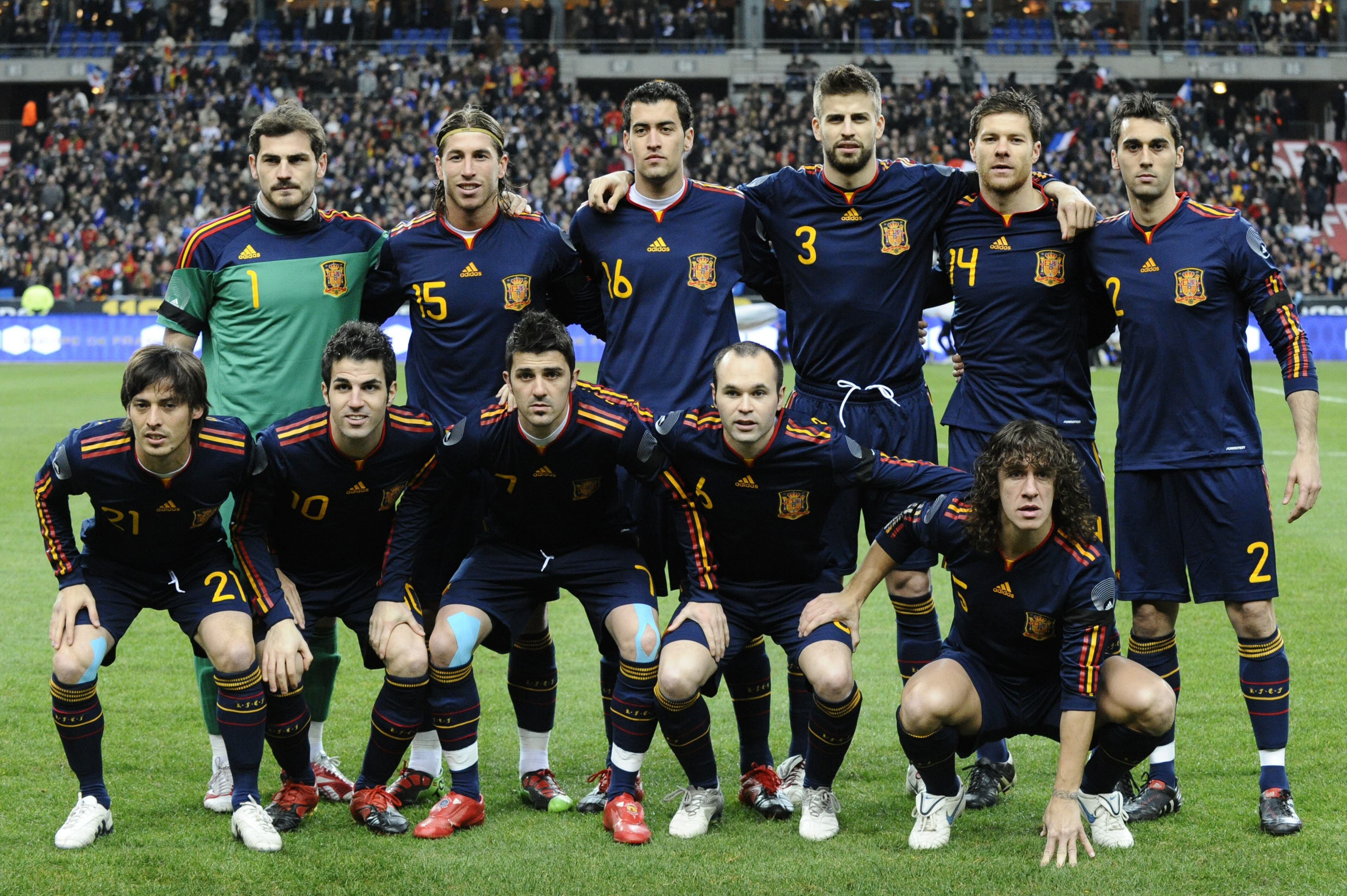 футбольная команда испания