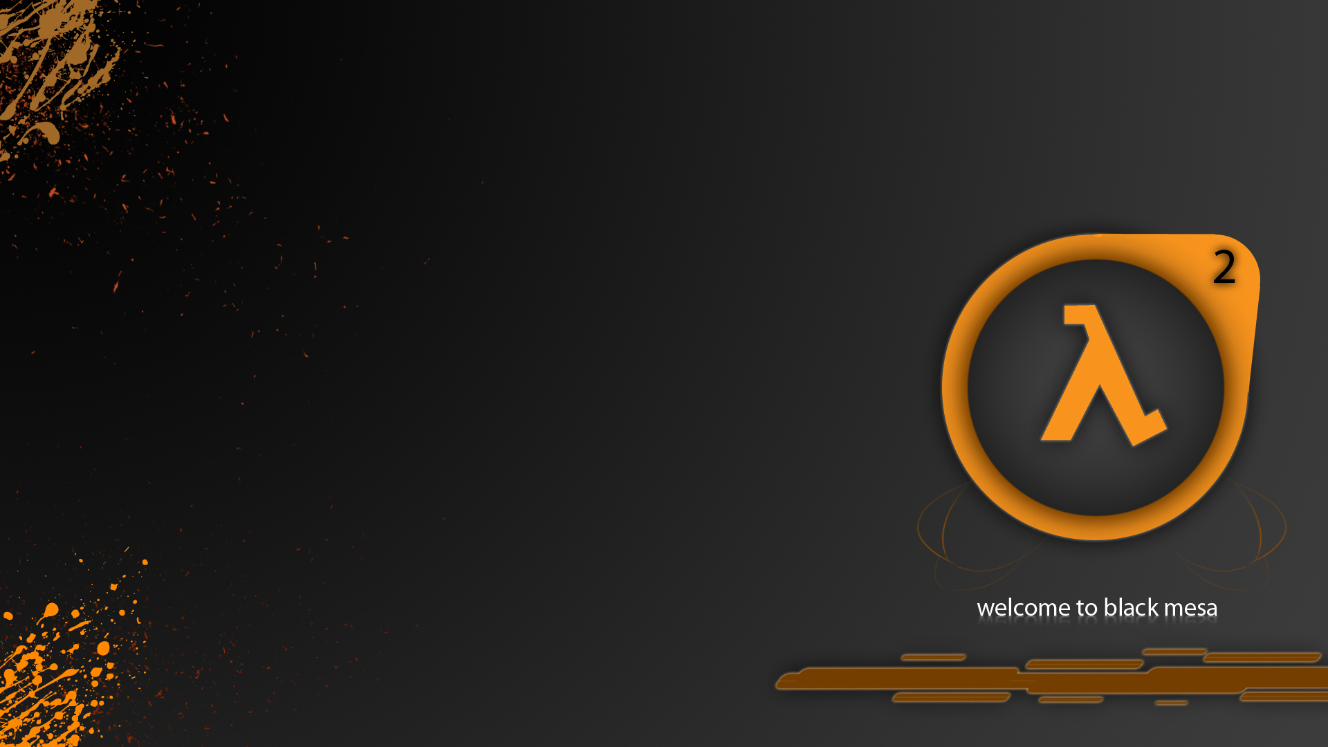 Корпорация Valve, минималистичный, Период полураспада, Black Mesa - обои на рабочий стол