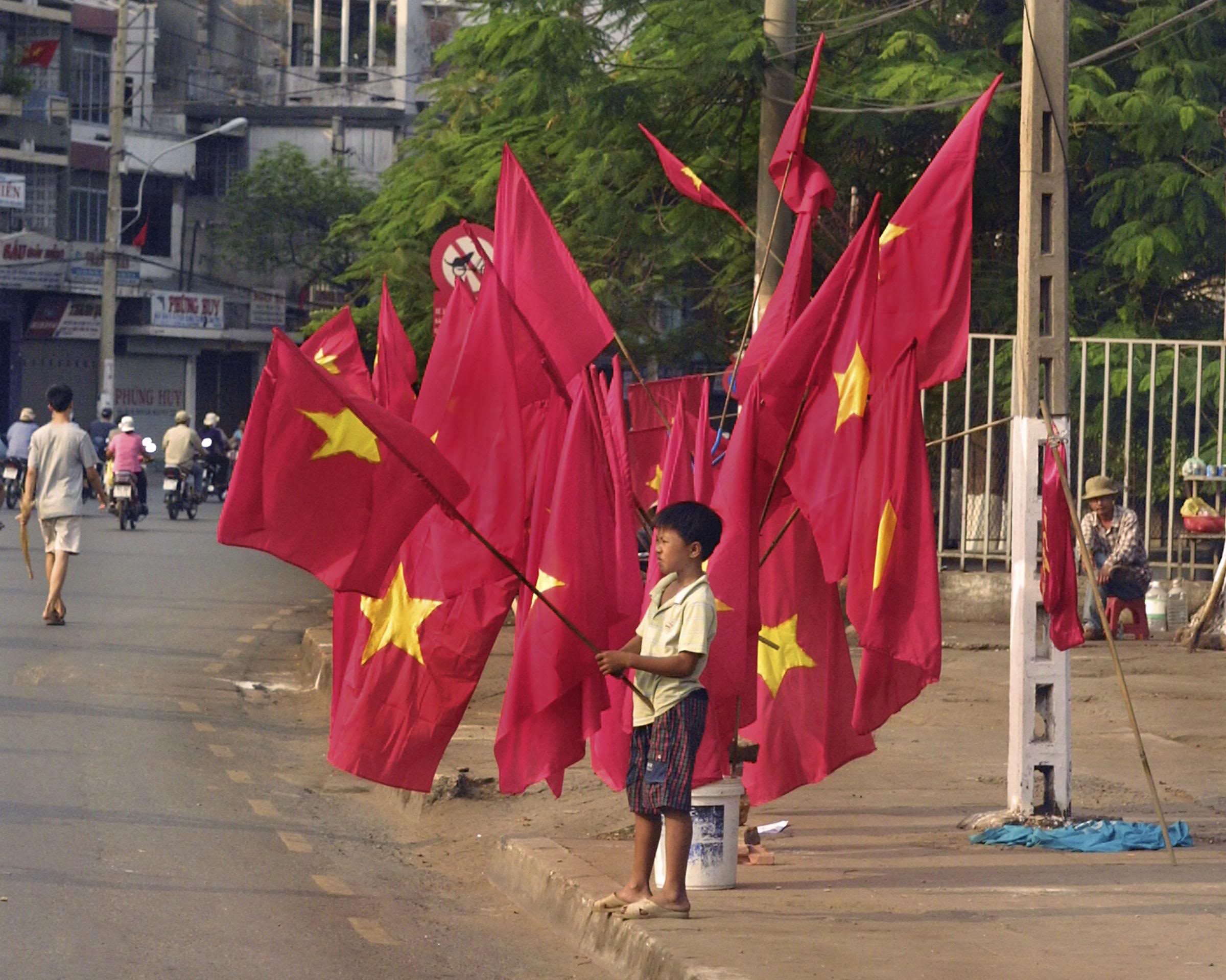 Антикоммунистический Вьетнам флаг