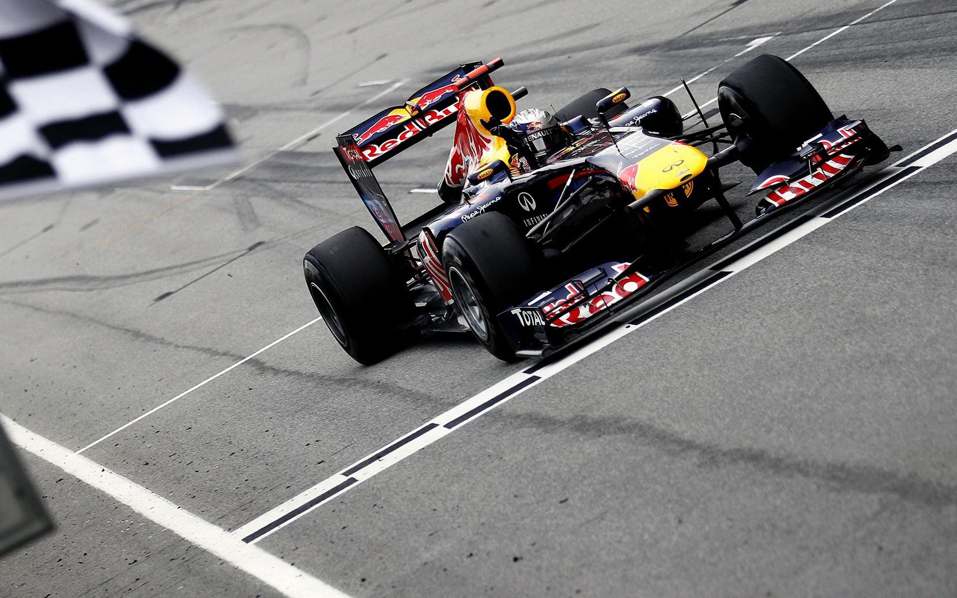 Формула 1, Red Bull - обои на рабочий стол
