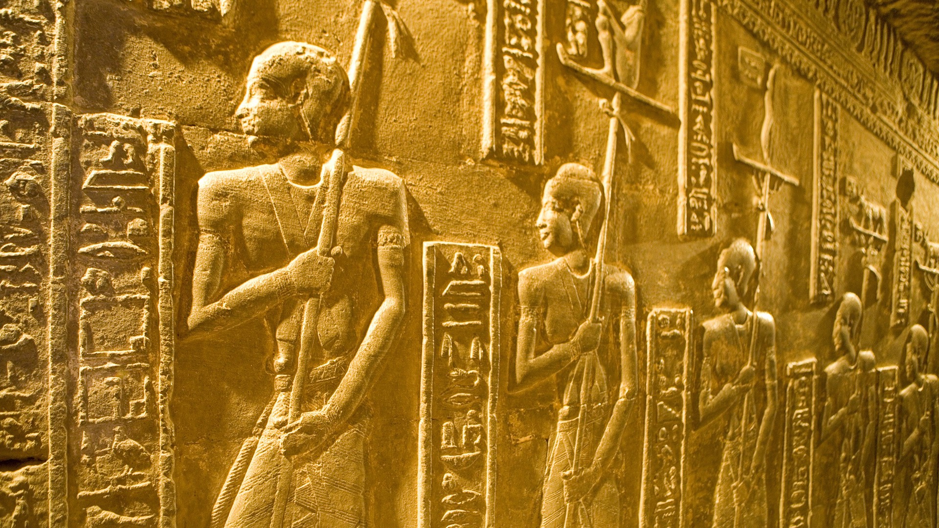 Египет, храмы - обои на рабочий стол