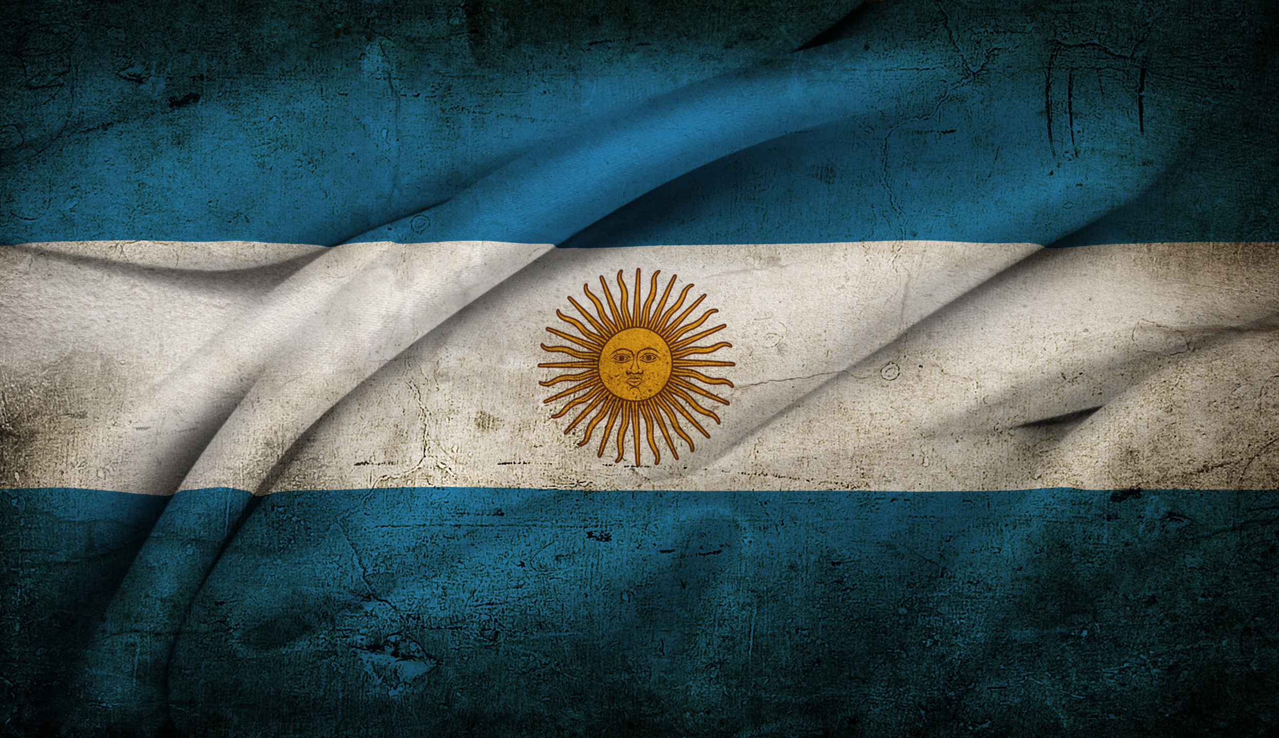 Аргентина, флаги - обои на рабочий стол