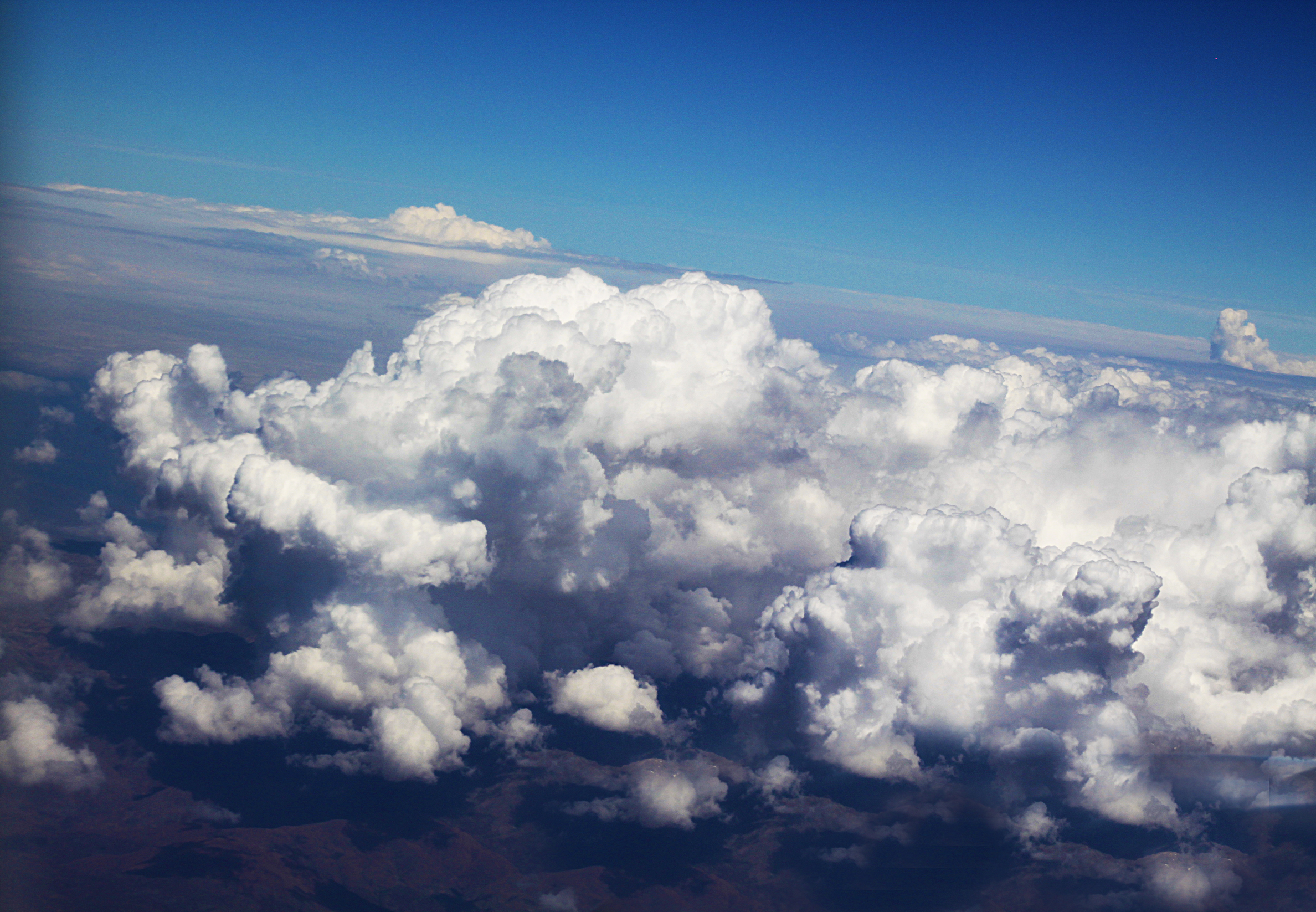 облака, пейзажи, небо - обои на рабочий стол