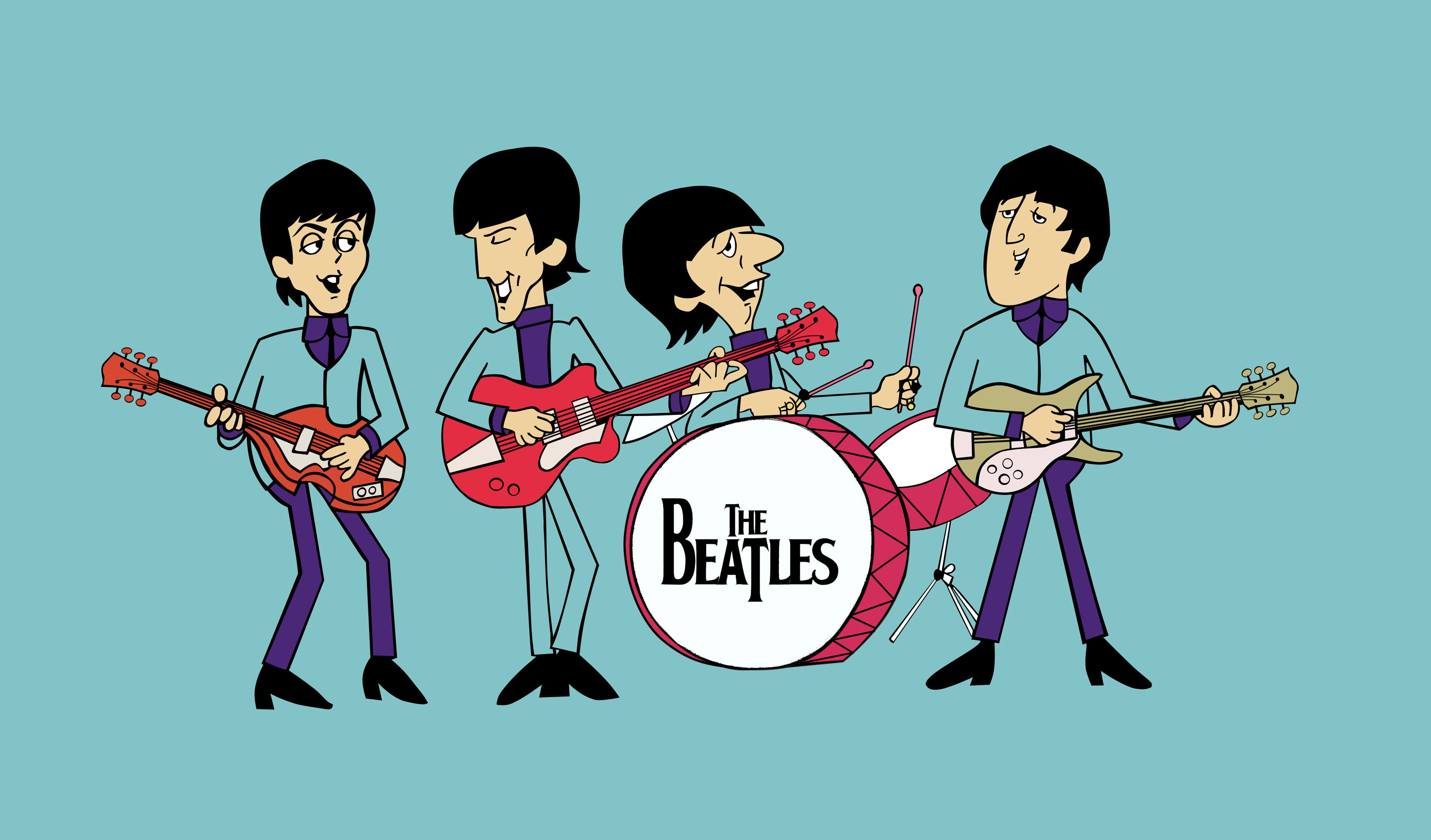 The Beatles, музыкальные группы - обои на рабочий стол