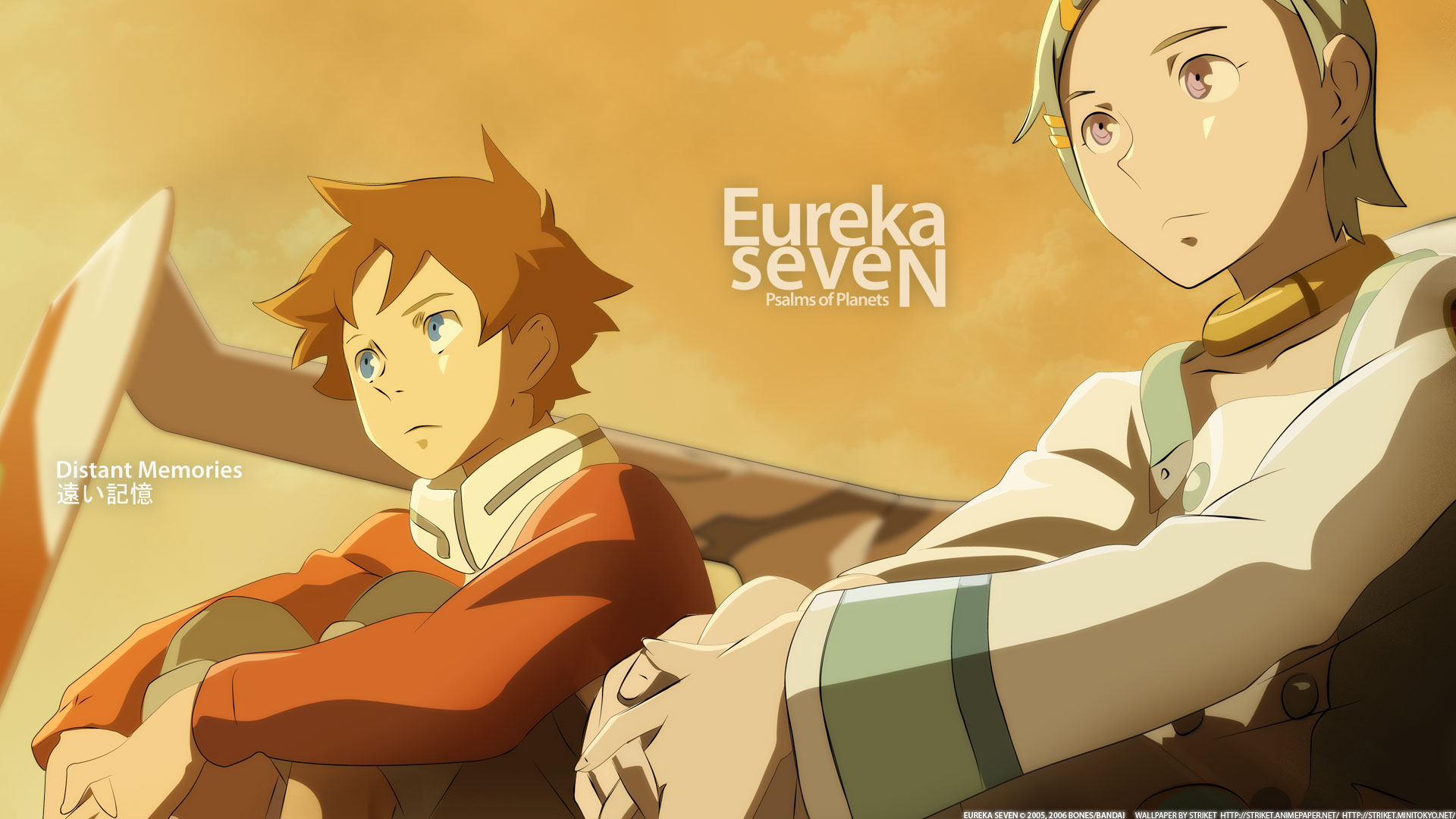 Eureka Seven, Эврика ( символ), Рентон Терстон - обои на рабочий стол