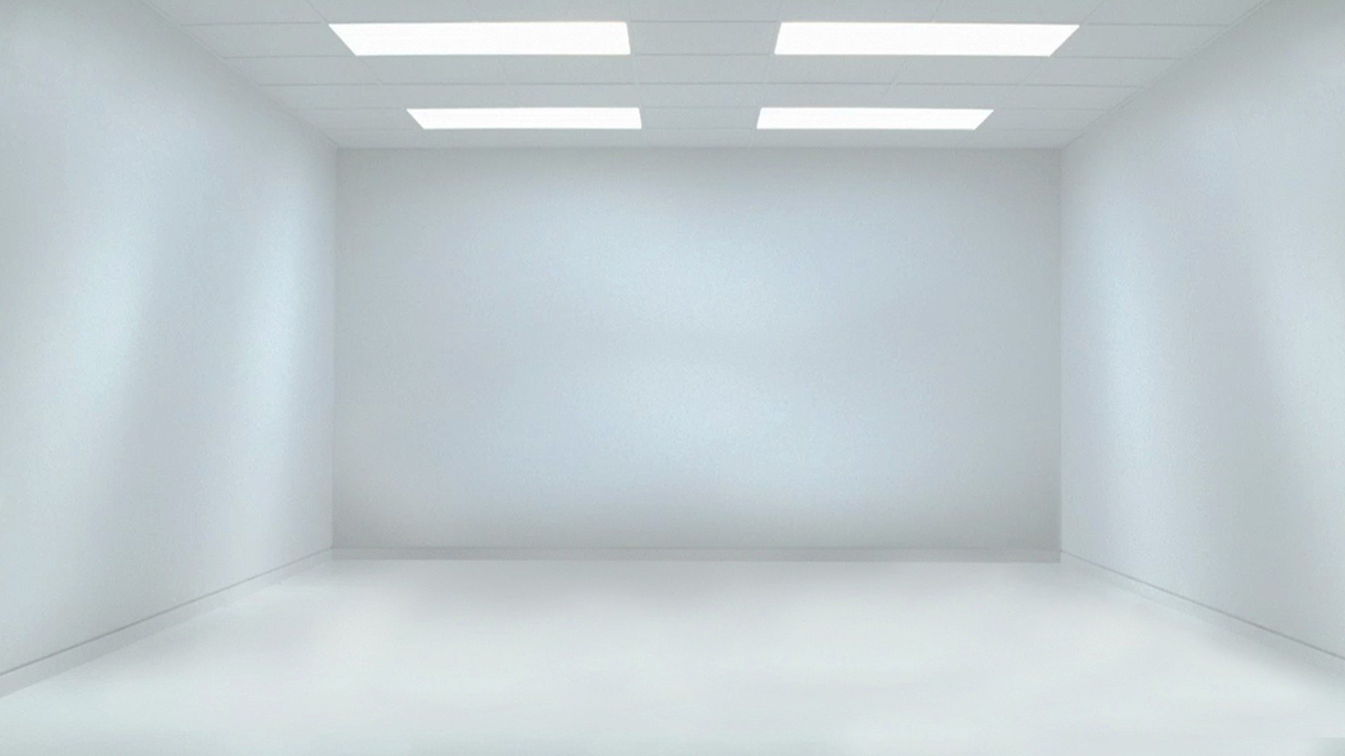 белый, пустой, белый зал - обои на рабочий стол