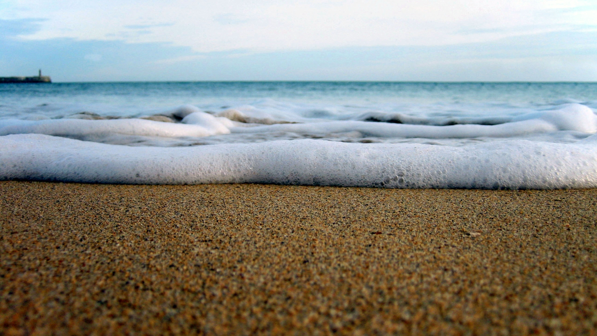 вода, песок, вид червей глаз, пляжи - обои на рабочий стол