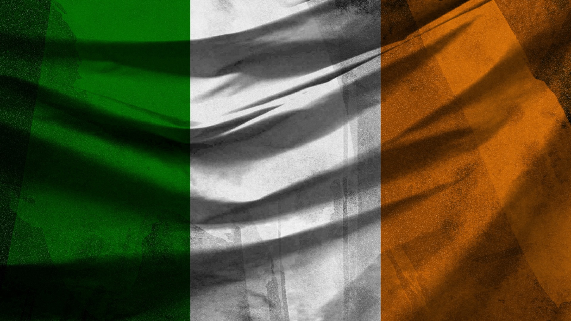 Ирландия, флаги - обои на рабочий стол