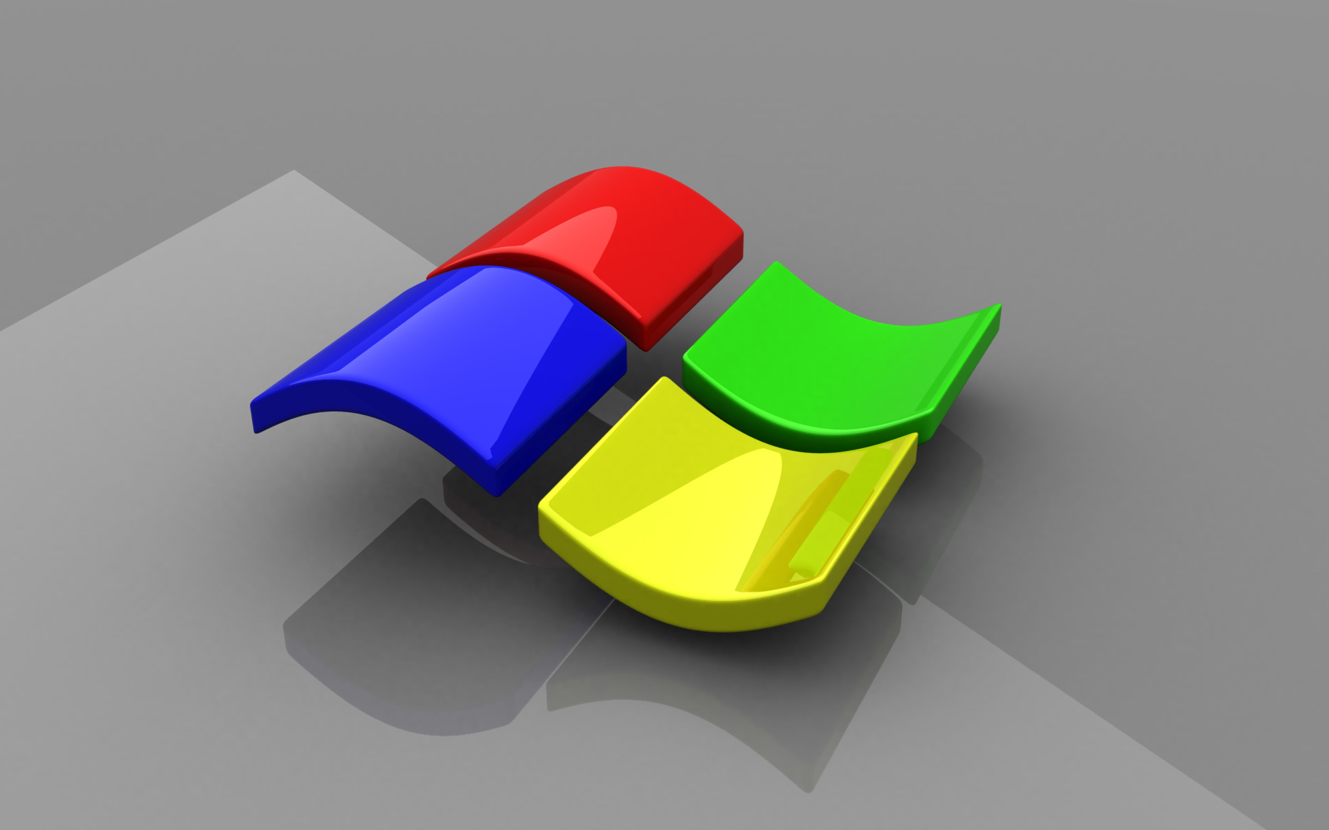 Microsoft Windows, глянцевая текстура - обои на рабочий стол