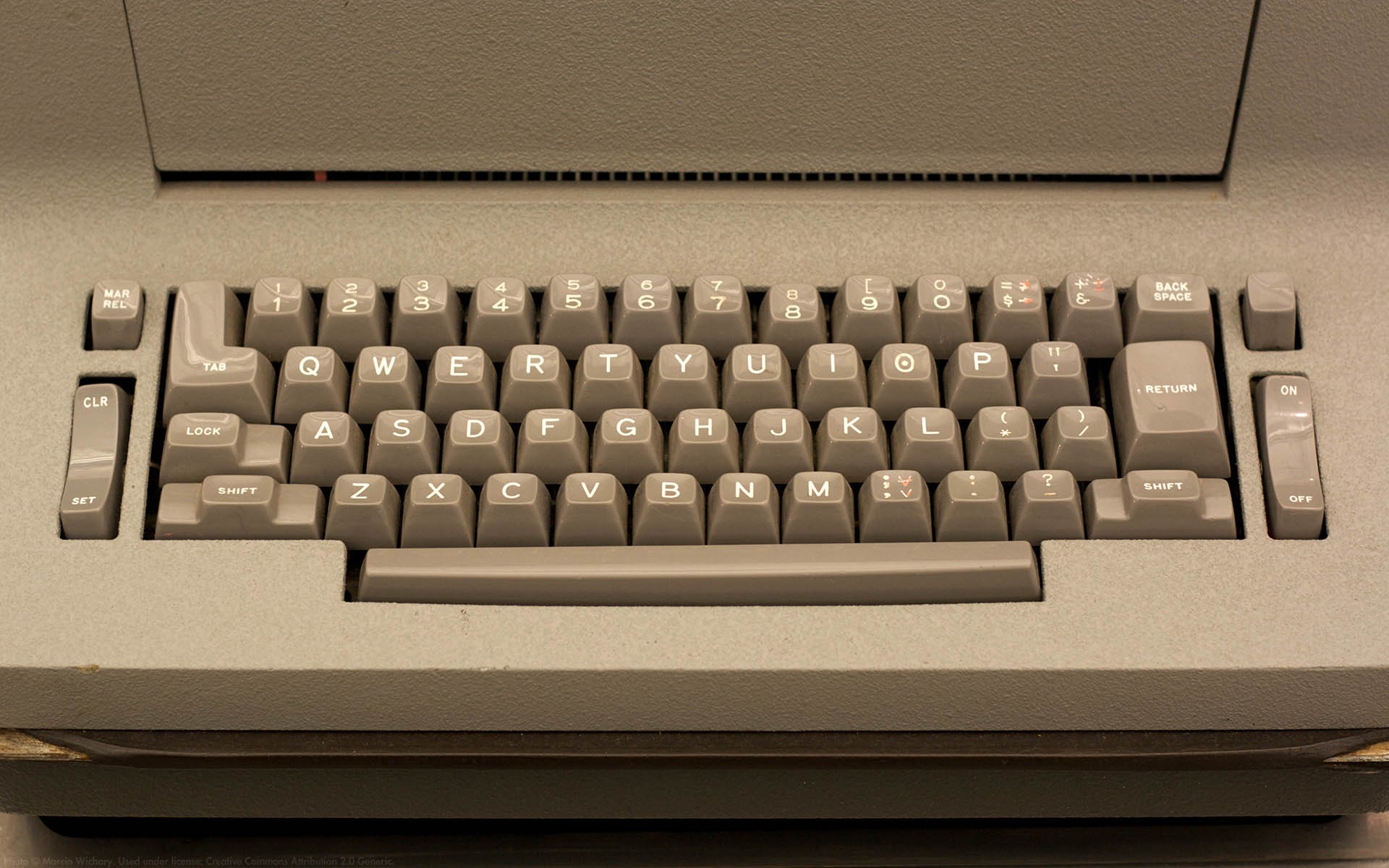 клавишные, история компьютеров, IBM, Марцин Wichary - обои на рабочий стол