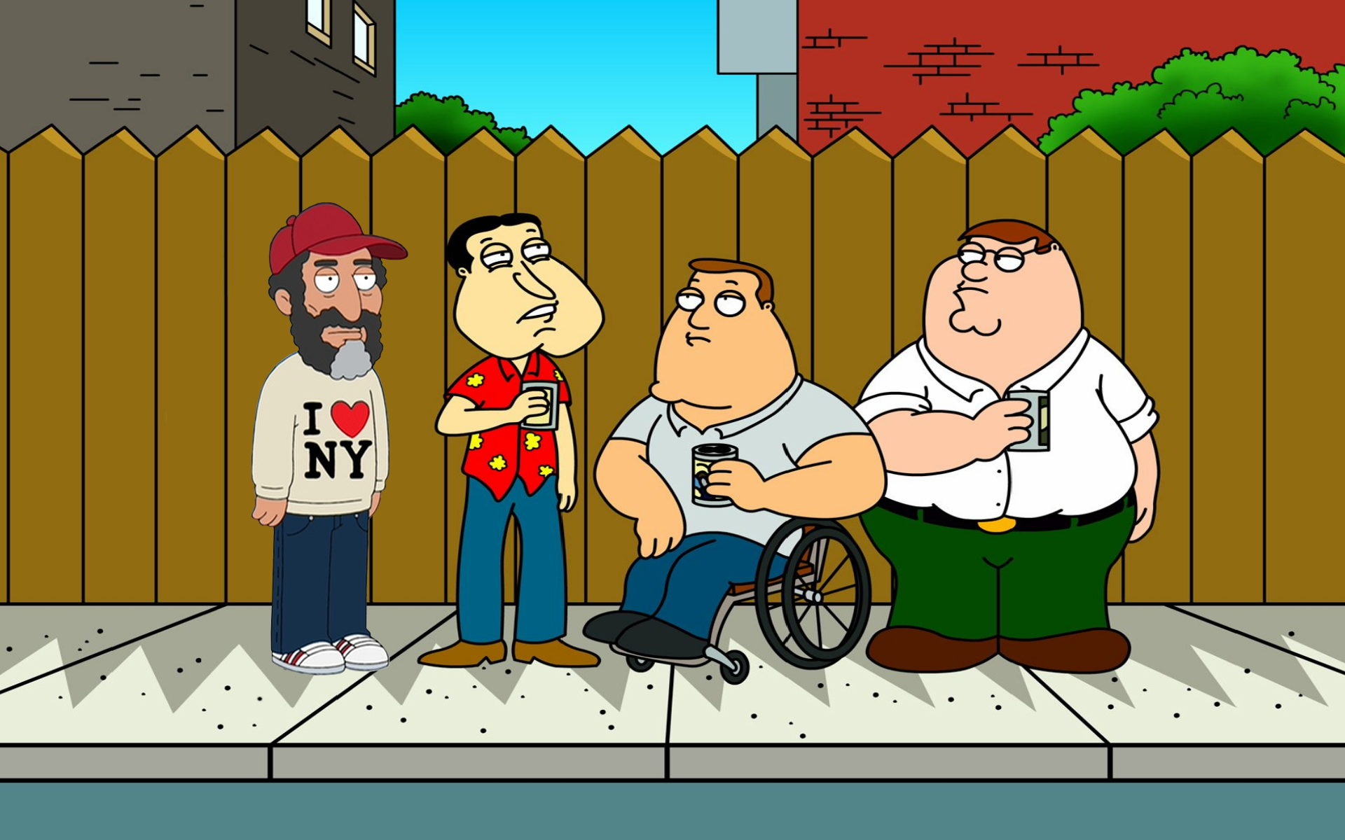 Family Guy, Нью-Йорк, сериалы - обои на рабочий стол