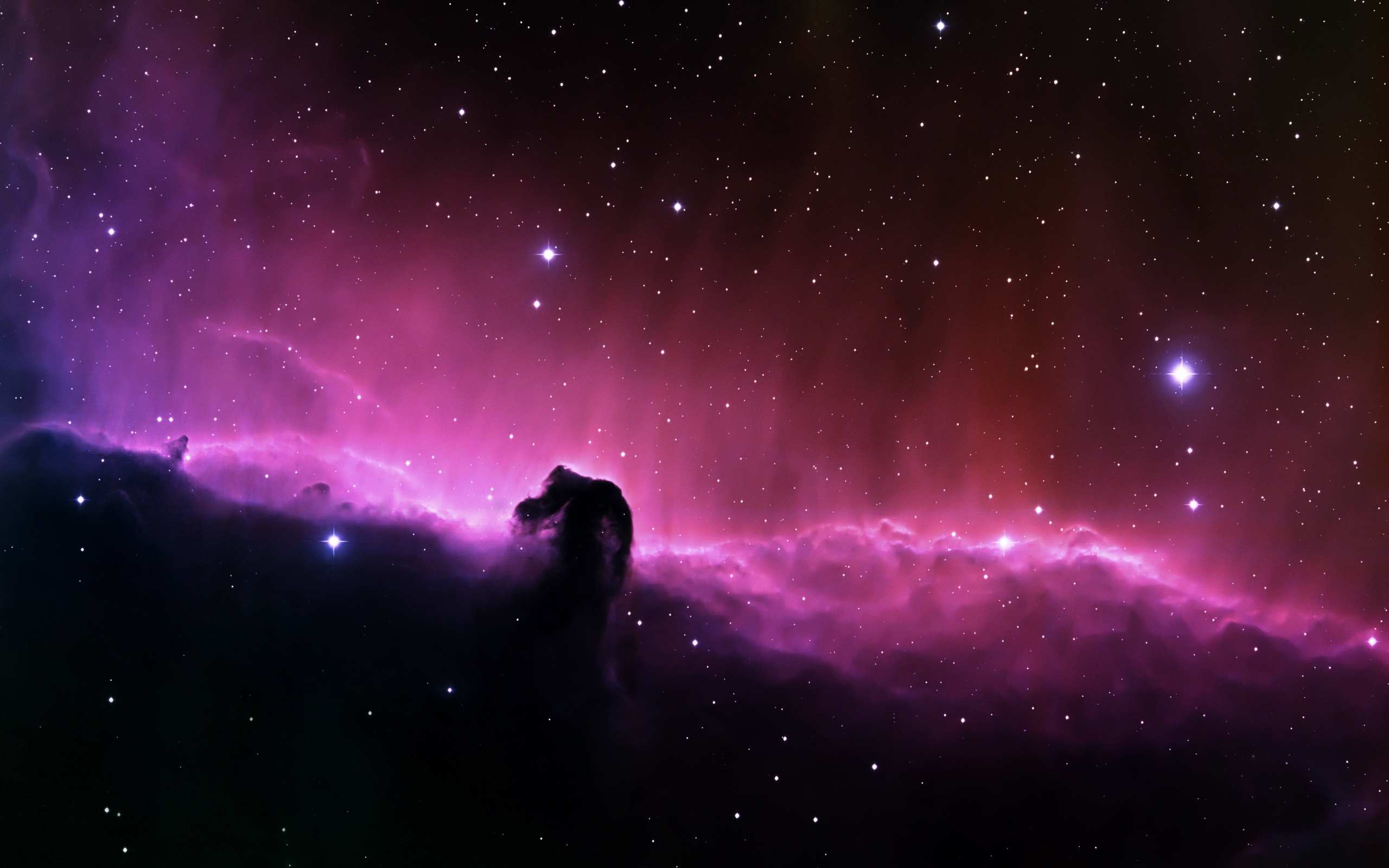 космическое пространство, звезды, туманности, Туманность Конская Голова - обои на рабочий стол