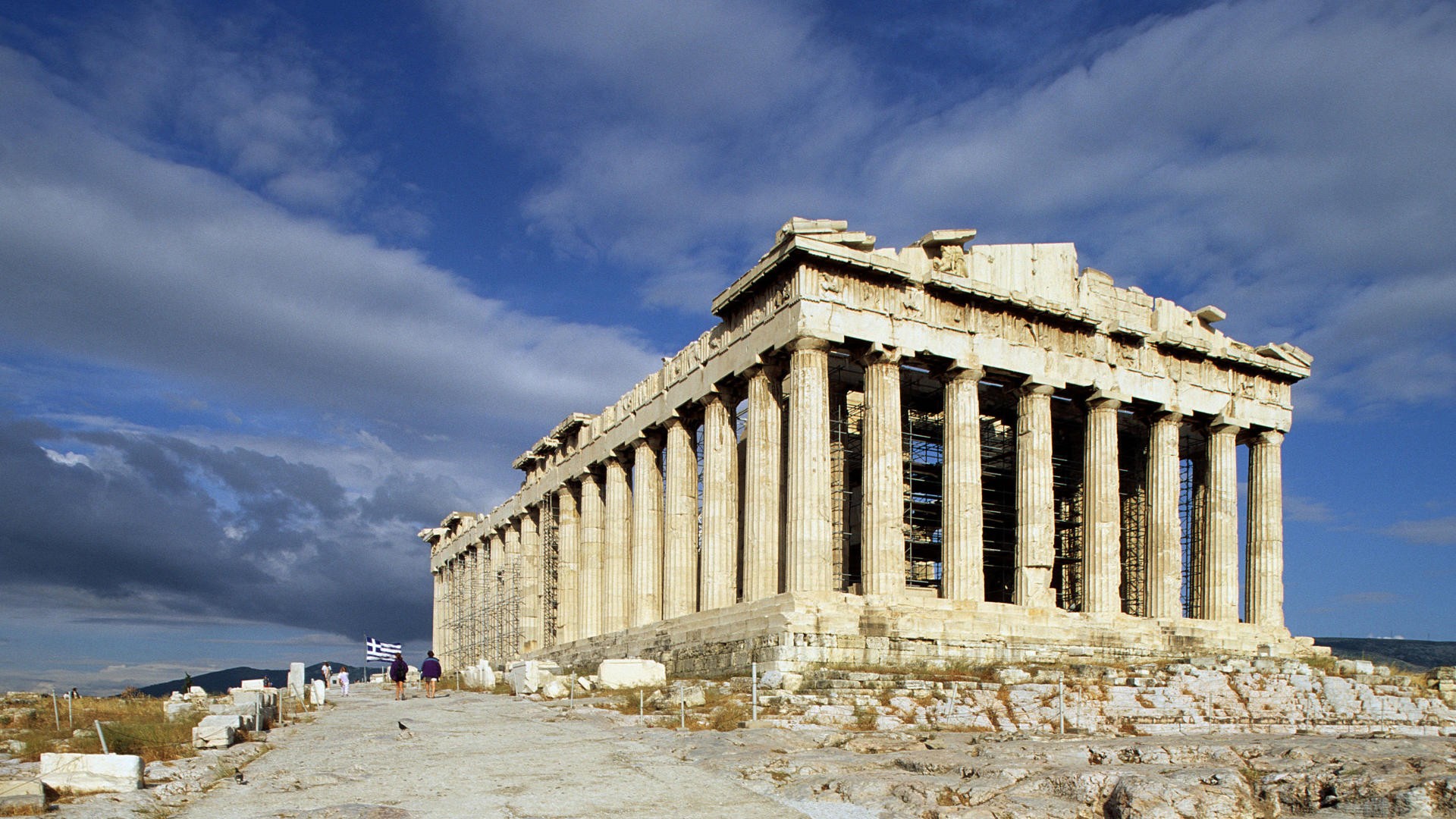 Греция, Афины, Парфенон - обои на рабочий стол
