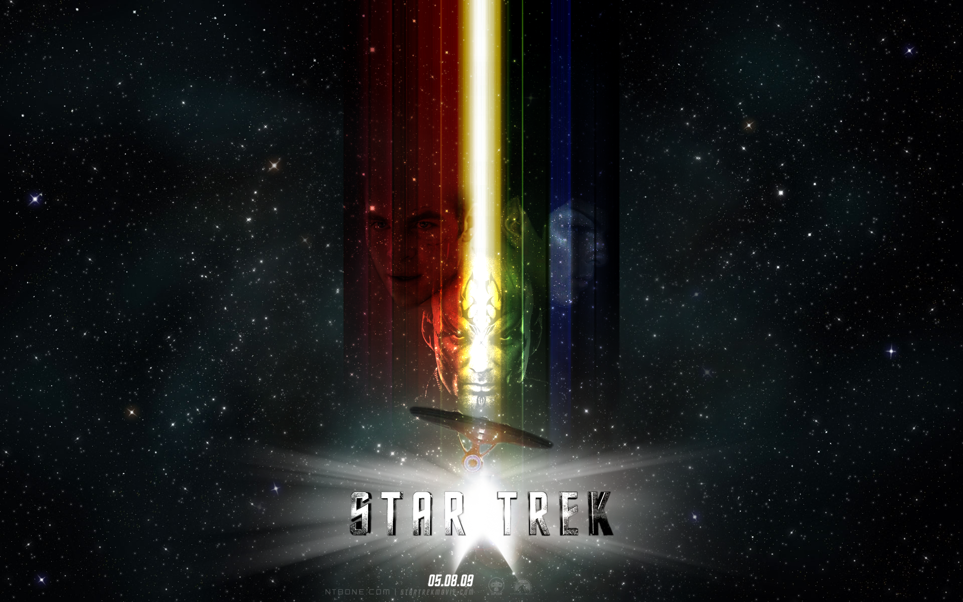 звездный путь, Star Trek логотипы - обои на рабочий стол