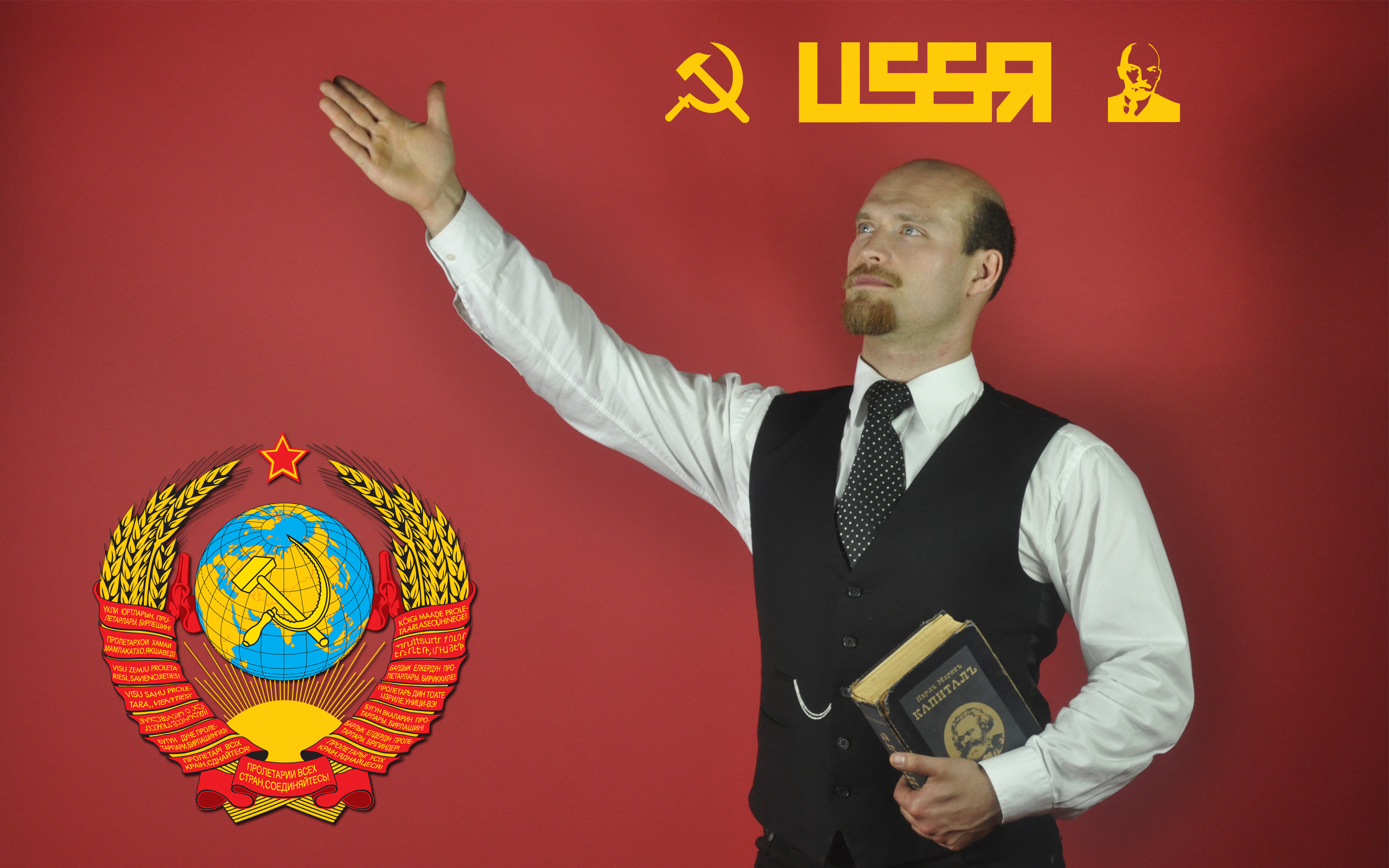 косплей, люди, Ленина, СССР - обои на рабочий стол