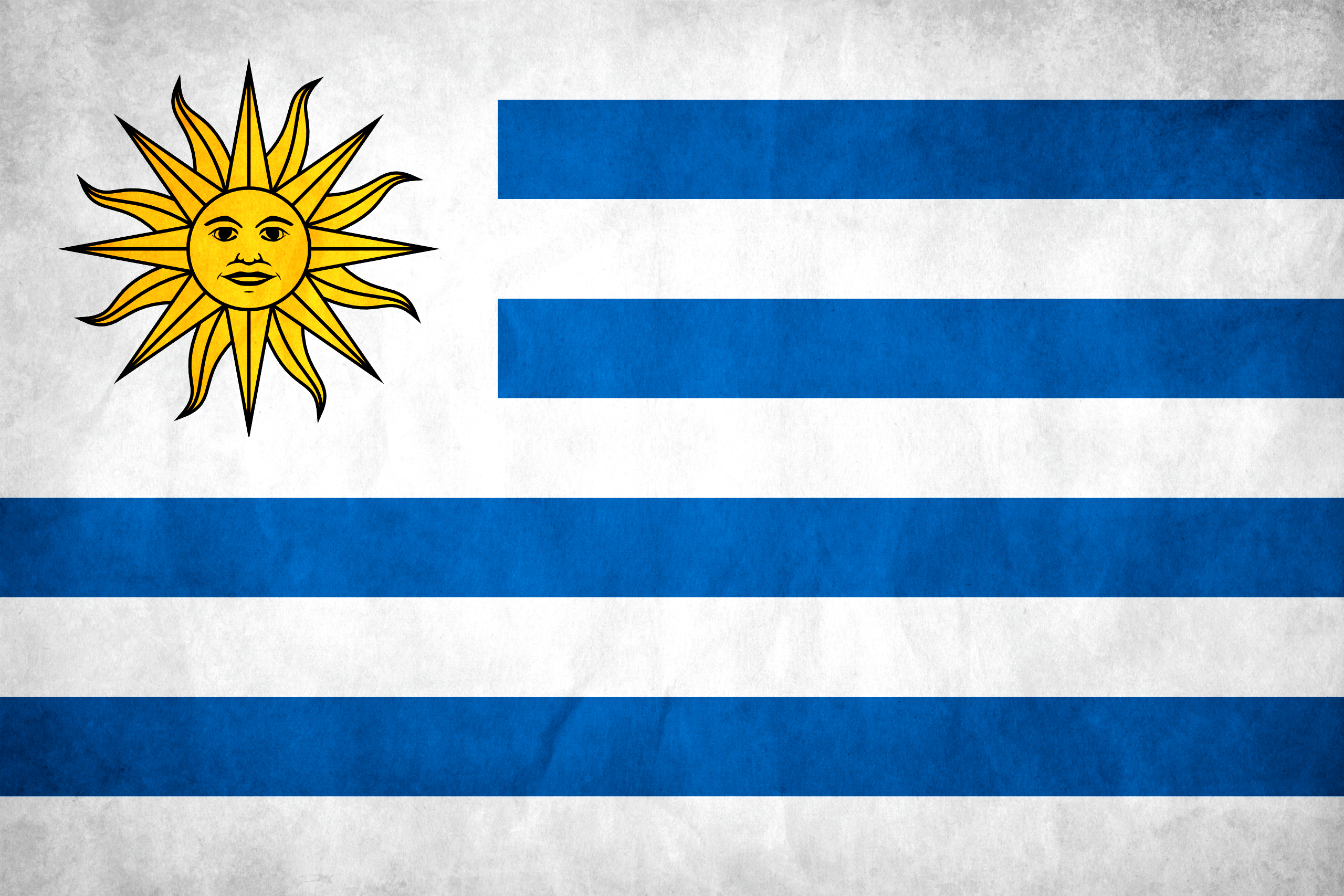флаги, Уругвай - обои на рабочий стол