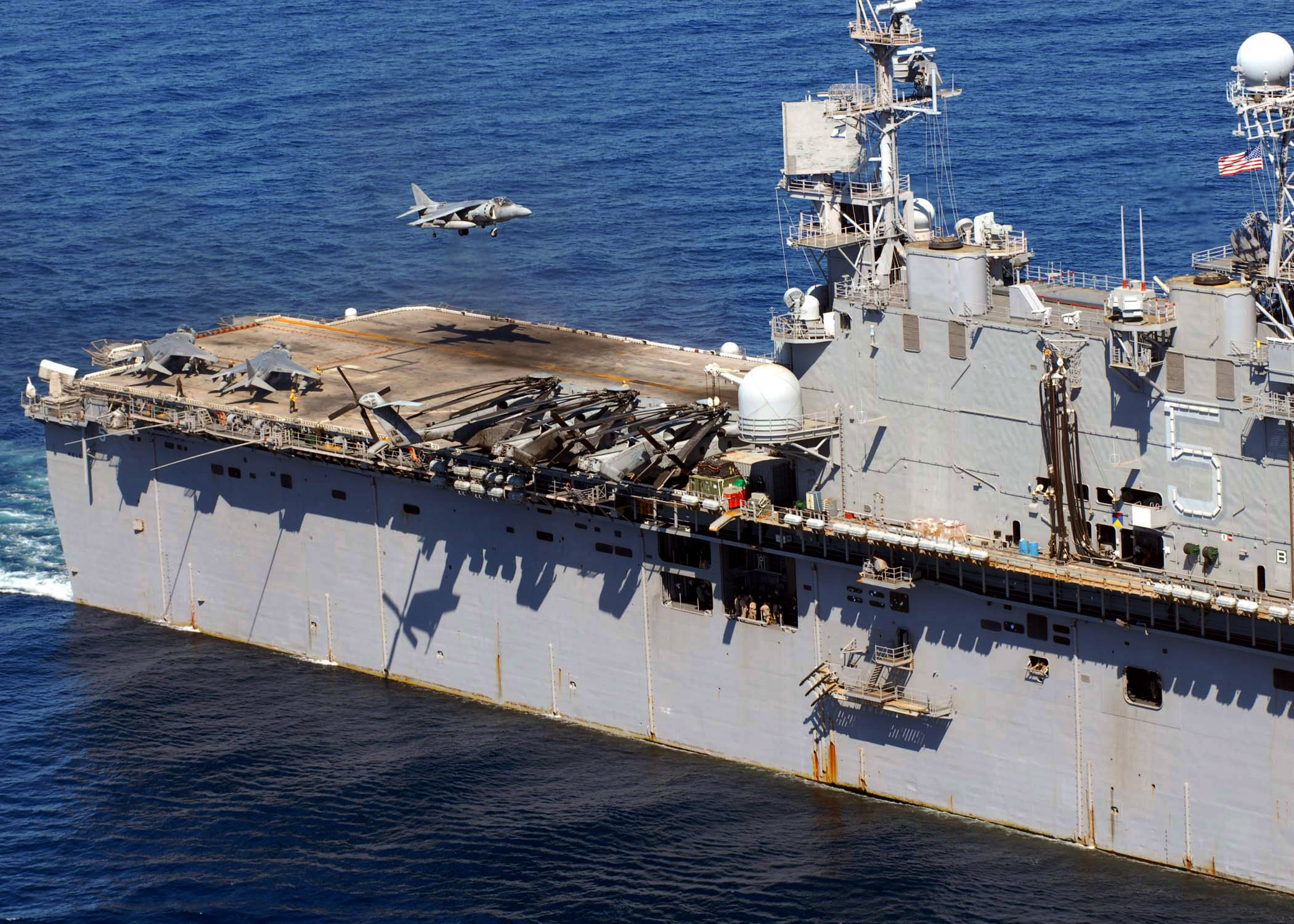 военный, корабли, военно-морской флот, США морской пехоты, лунь, транспортные средства, USS Bataan - обои на рабочий стол