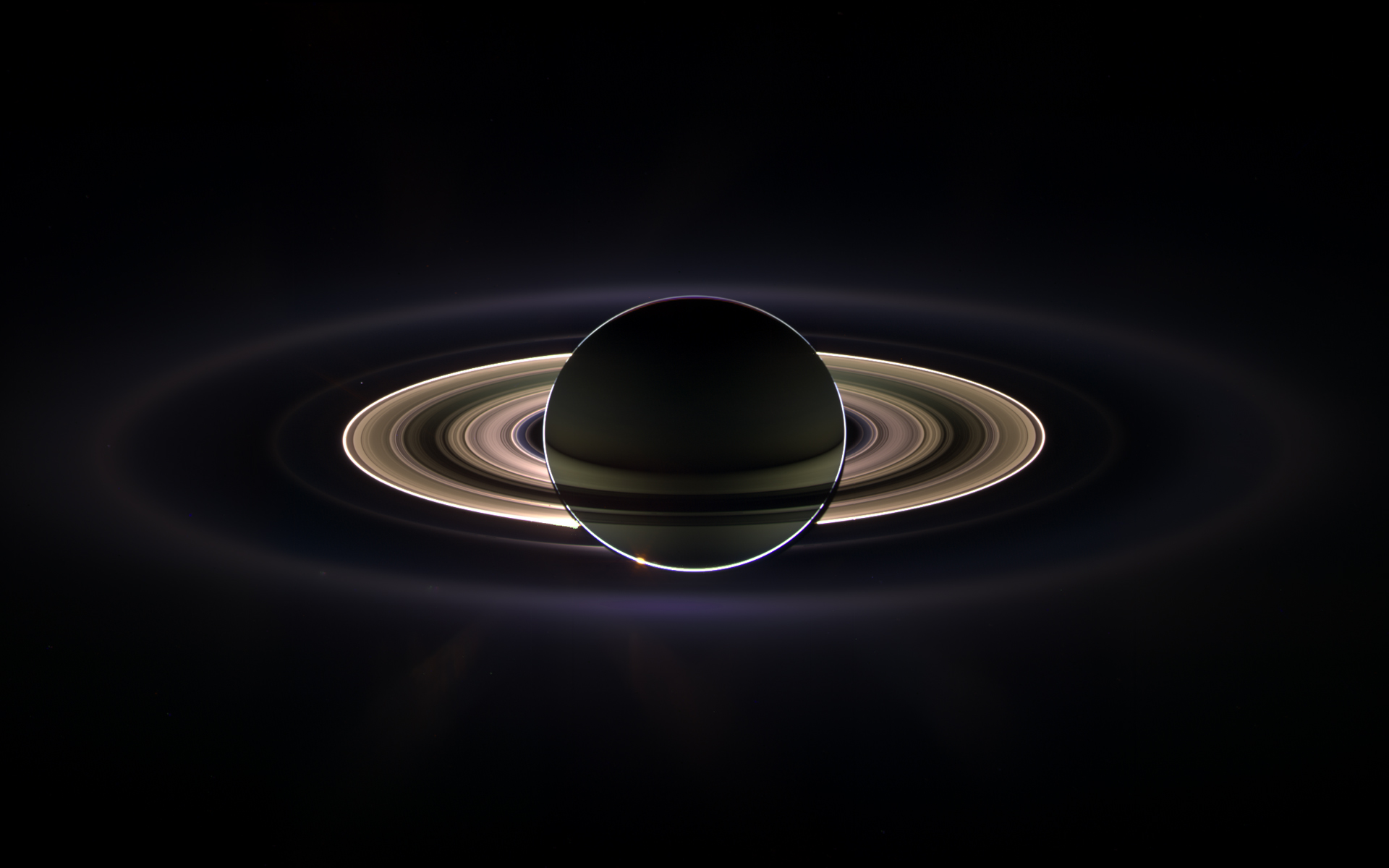 космическое пространство, Сатурн - обои на рабочий стол