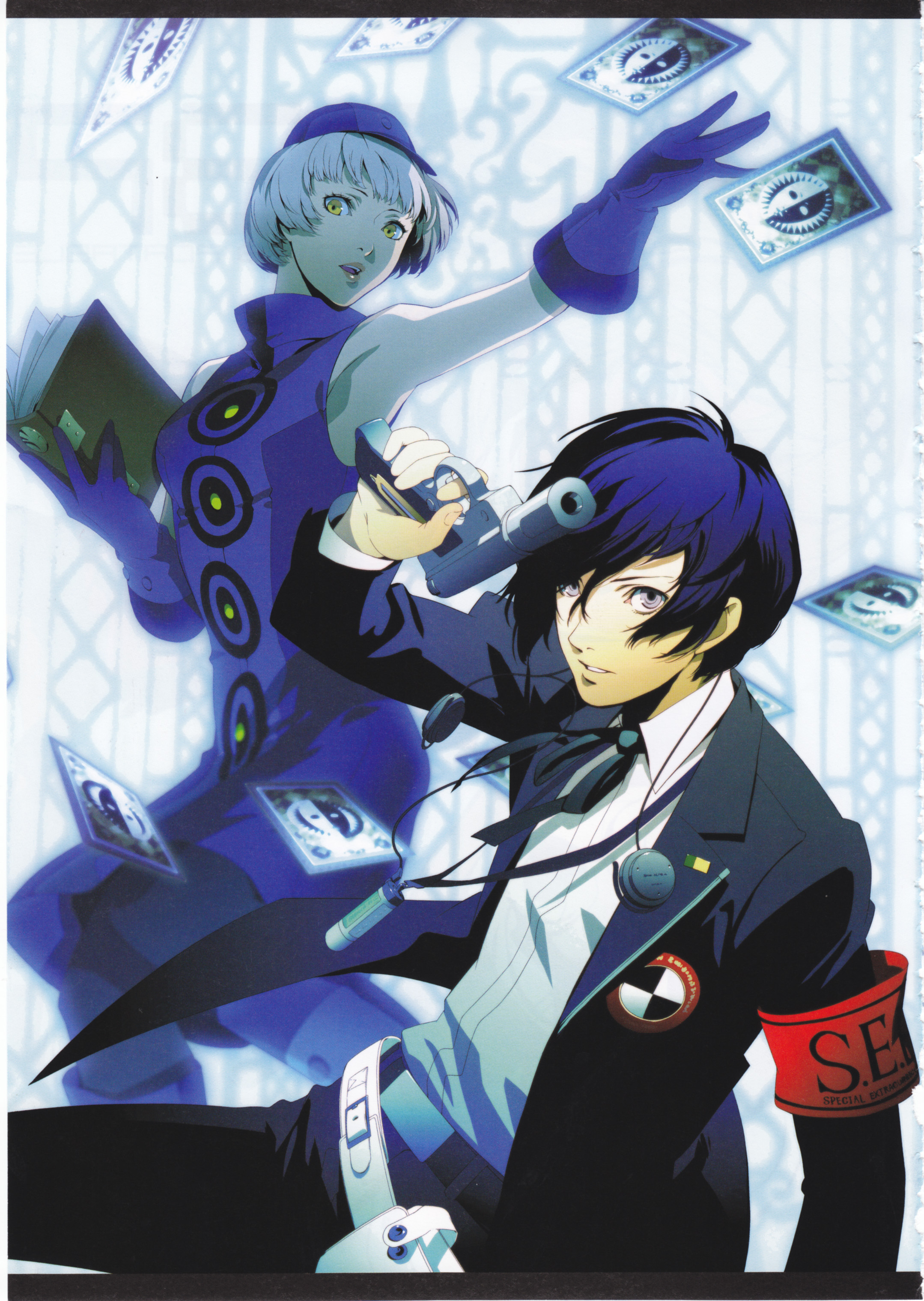 Персона серии, Persona 3, аниме, Arisato Минато, Элизабет ( Persona 3 ) - обои на рабочий стол