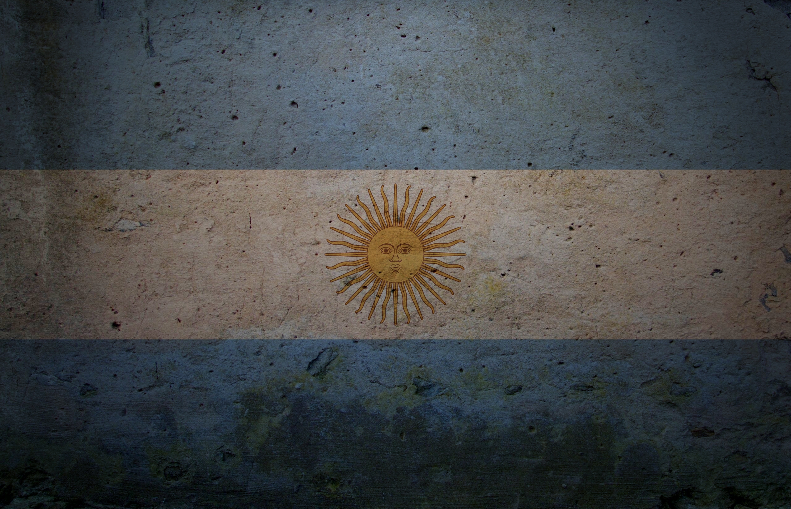 Аргентина, флаги - обои на рабочий стол