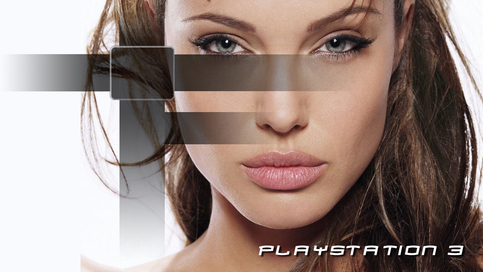 девушки, Анджелина Джоли, Playstation 3 - обои на рабочий стол