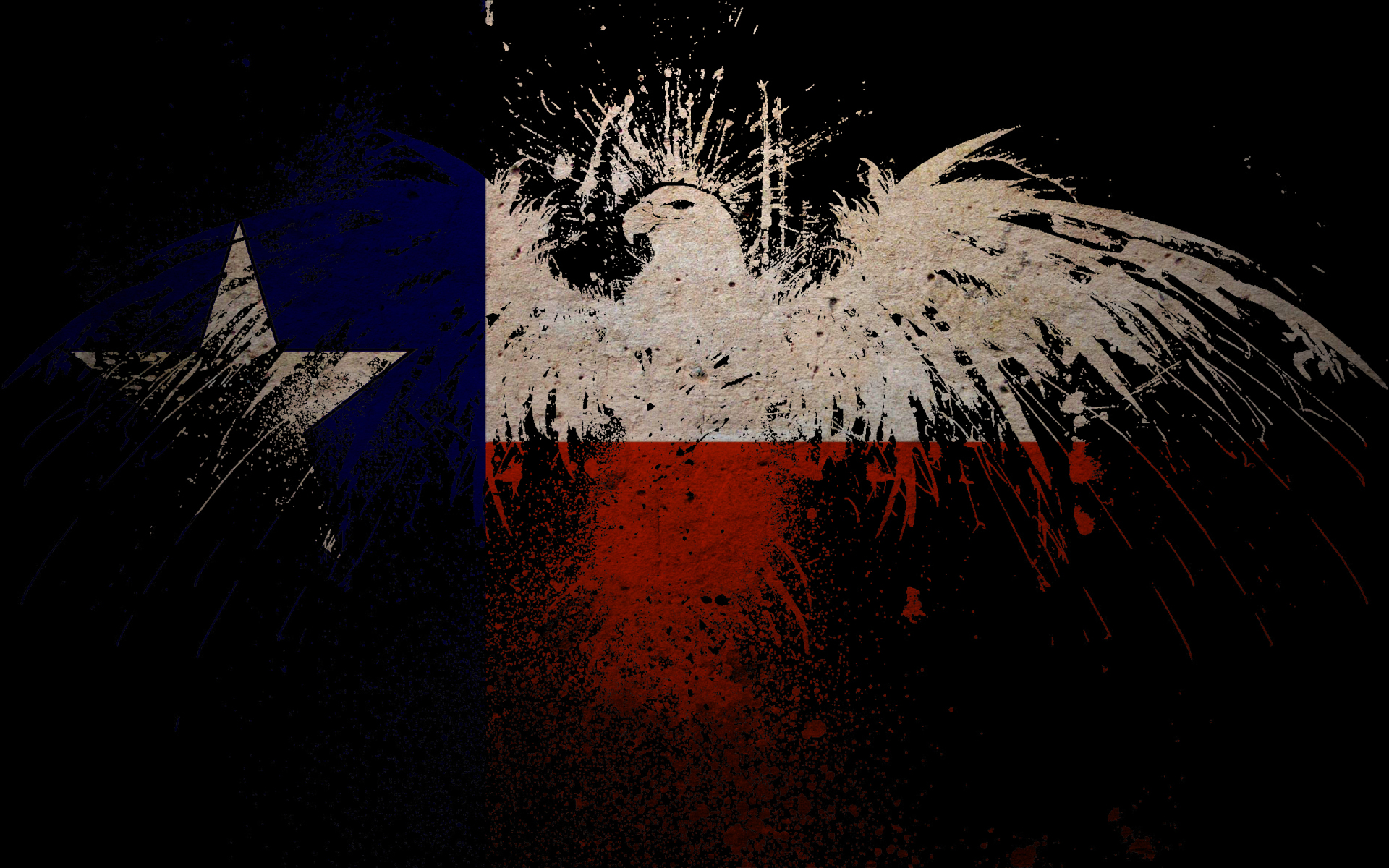 флаги, Техас - обои на рабочий стол