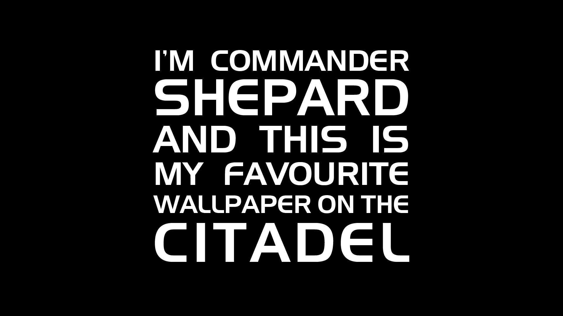 Mass Effect, командир, цитадель, Командор Шепард - обои на рабочий стол